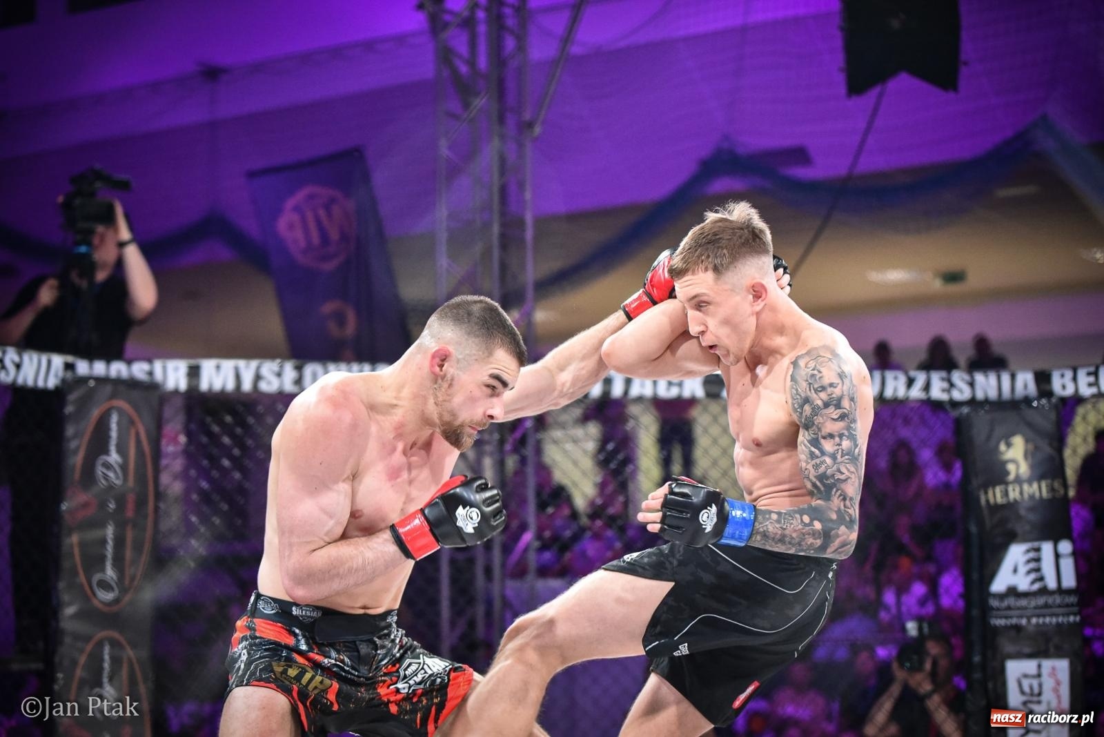 Zdjęcie w galerii na portalu naszraciborz.pl: Silesian MMA 26 i Walcz i Pomagaj 16 na BIS! Komplet publiczności i powrót dużej gali MMA do Raciborza wiadomości z regionu