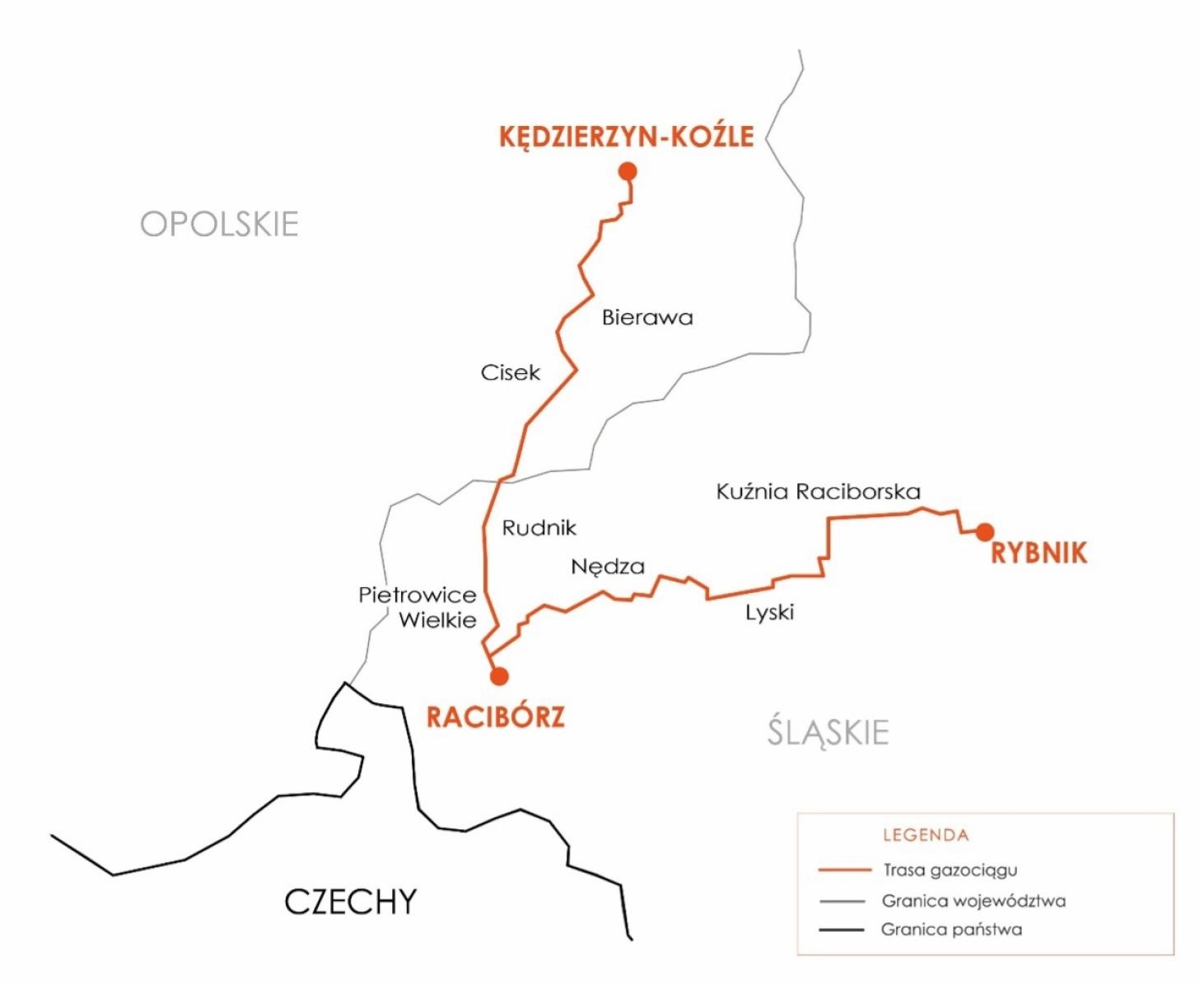 Zdjęcie w galerii na portalu naszraciborz.pl: Energia zmiany płynie na Śląsku. Gazociąg Racibórz – Rybnik gotowy do pracy wiadomości z regionu