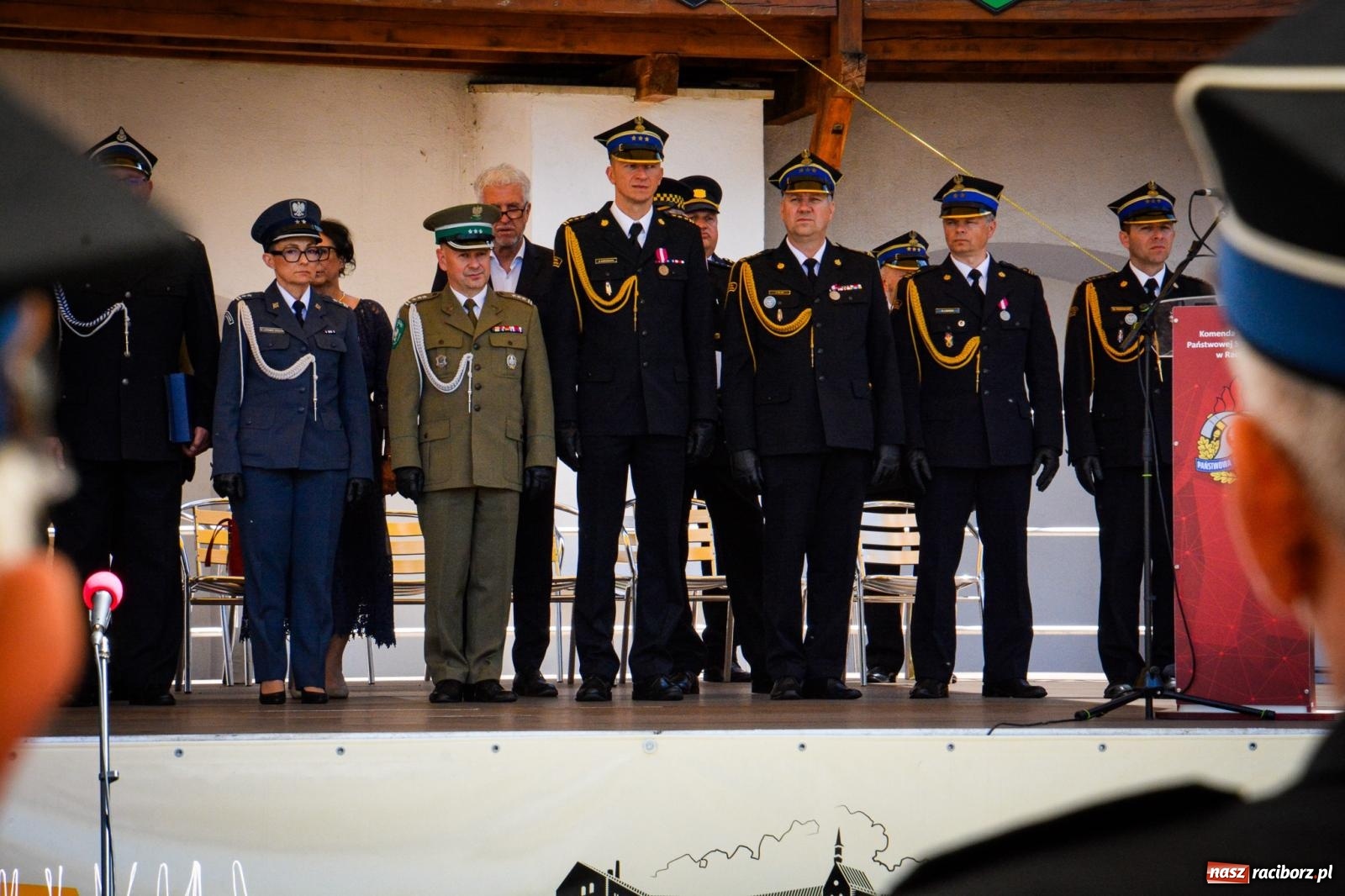Zdjęcie w galerii na portalu naszraciborz.pl: Strażacy powiatu raciborskiego świętowali na Zamku Piastowskim w Raciborzu [FOTO i WIDEO] wiadomości z regionu
