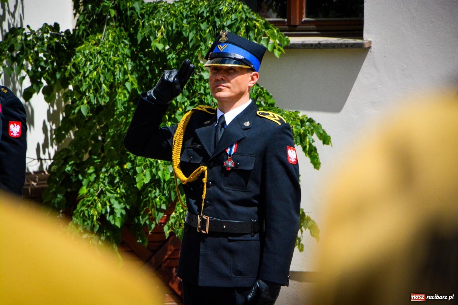 Zdjęcie w galerii na portalu naszraciborz.pl: Strażacy powiatu raciborskiego świętowali na Zamku Piastowskim w Raciborzu [FOTO i WIDEO] wiadomości z regionu