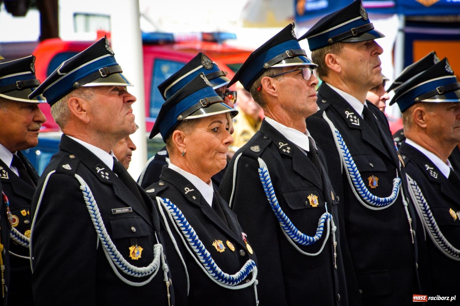 Zdjęcie w galerii na portalu naszraciborz.pl: Strażacy powiatu raciborskiego świętowali na Zamku Piastowskim w Raciborzu [FOTO i WIDEO] wiadomości z regionu
