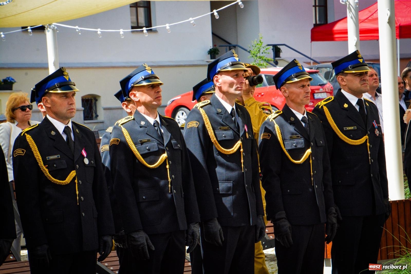 Zdjęcie w galerii na portalu naszraciborz.pl: Strażacy powiatu raciborskiego świętowali na Zamku Piastowskim w Raciborzu [FOTO i WIDEO] wiadomości z regionu