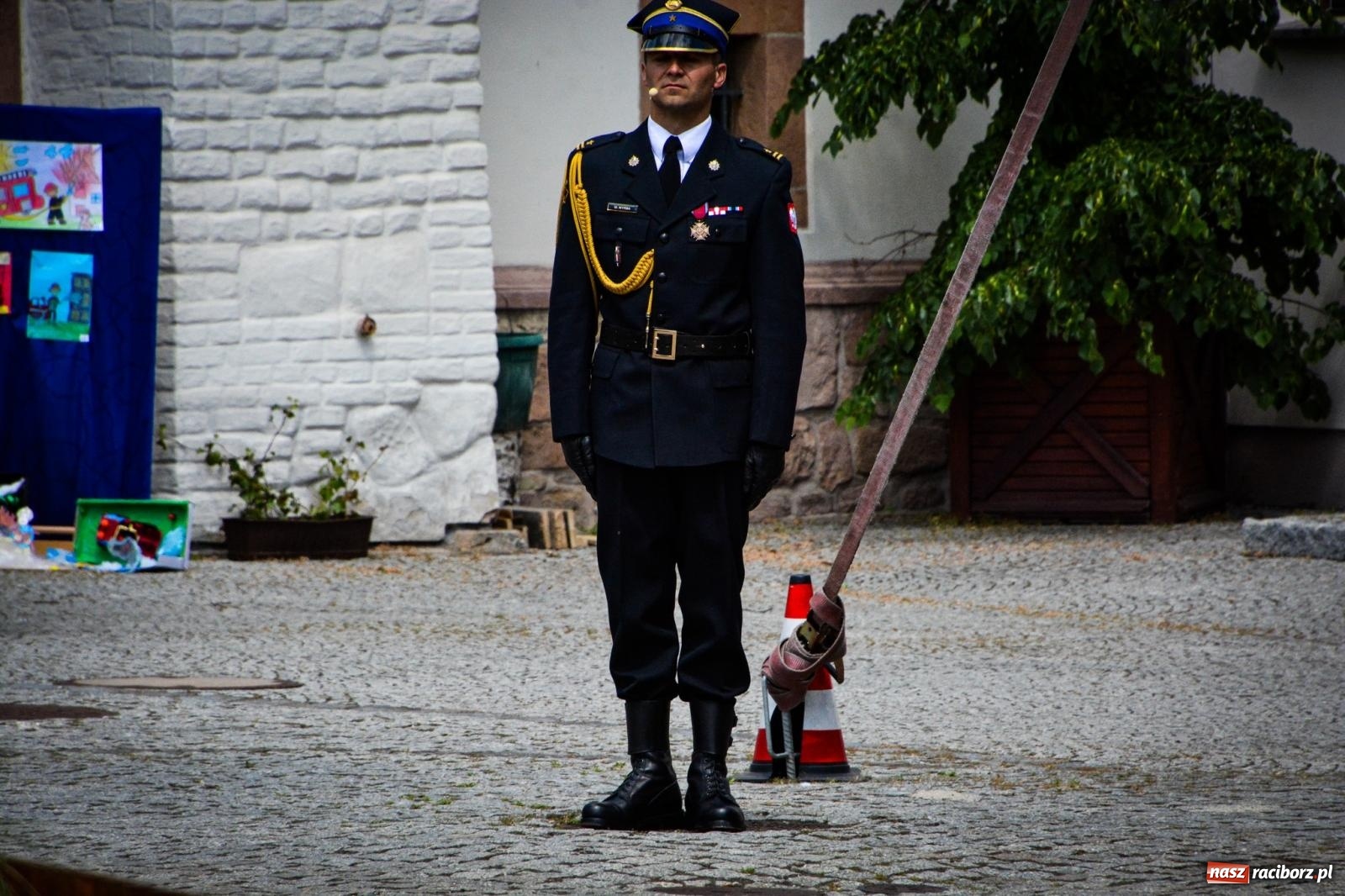 Zdjęcie w galerii na portalu naszraciborz.pl: Strażacy powiatu raciborskiego świętowali na Zamku Piastowskim w Raciborzu [FOTO i WIDEO] wiadomości z regionu