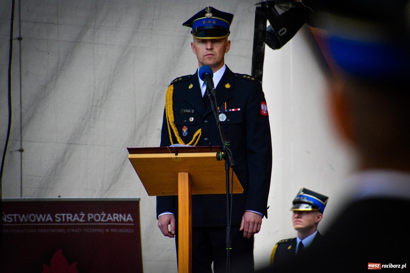 Zdjęcie w galerii na portalu naszraciborz.pl: Strażacy powiatu raciborskiego świętowali na Zamku Piastowskim w Raciborzu [FOTO i WIDEO] wiadomości z regionu