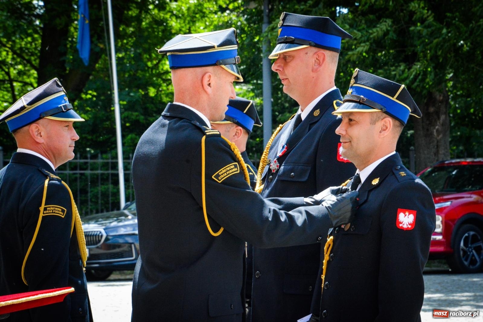 Zdjęcie w galerii na portalu naszraciborz.pl: Strażacy powiatu raciborskiego świętowali na Zamku Piastowskim w Raciborzu [FOTO i WIDEO] wiadomości z regionu
