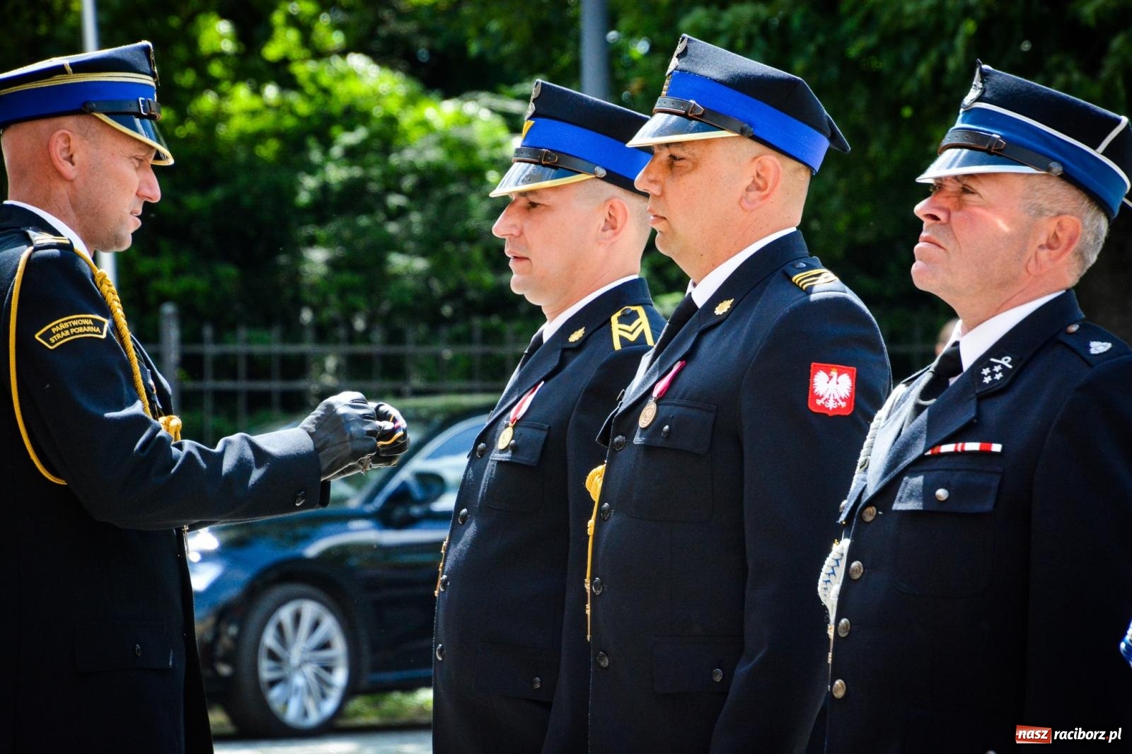 Zdjęcie w galerii na portalu naszraciborz.pl: Strażacy powiatu raciborskiego świętowali na Zamku Piastowskim w Raciborzu [FOTO i WIDEO] wiadomości z regionu