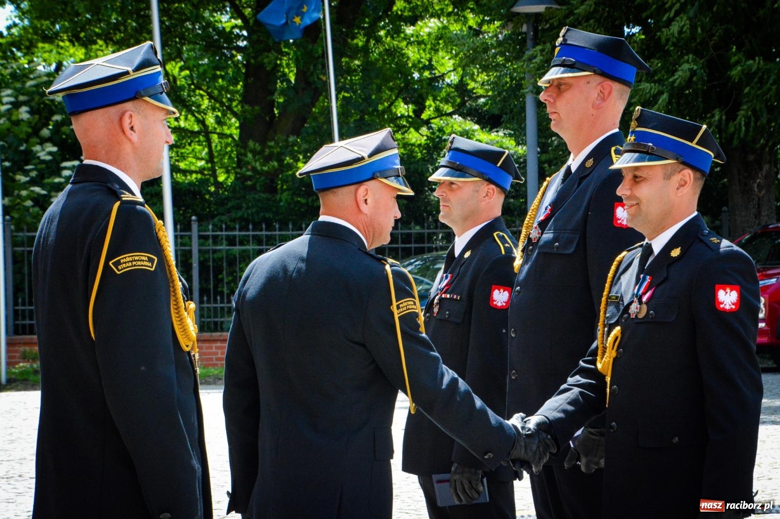 Zdjęcie w galerii na portalu naszraciborz.pl: Strażacy powiatu raciborskiego świętowali na Zamku Piastowskim w Raciborzu [FOTO i WIDEO] wiadomości z regionu
