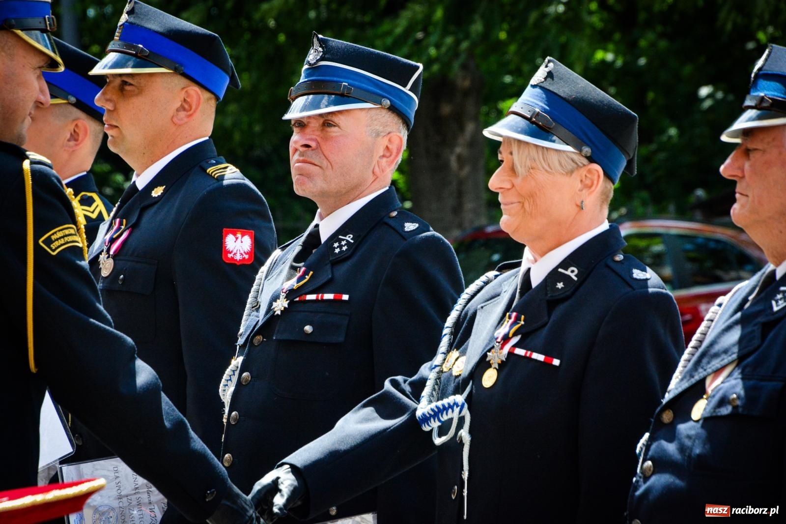 Zdjęcie w galerii na portalu naszraciborz.pl: Strażacy powiatu raciborskiego świętowali na Zamku Piastowskim w Raciborzu [FOTO i WIDEO] wiadomości z regionu
