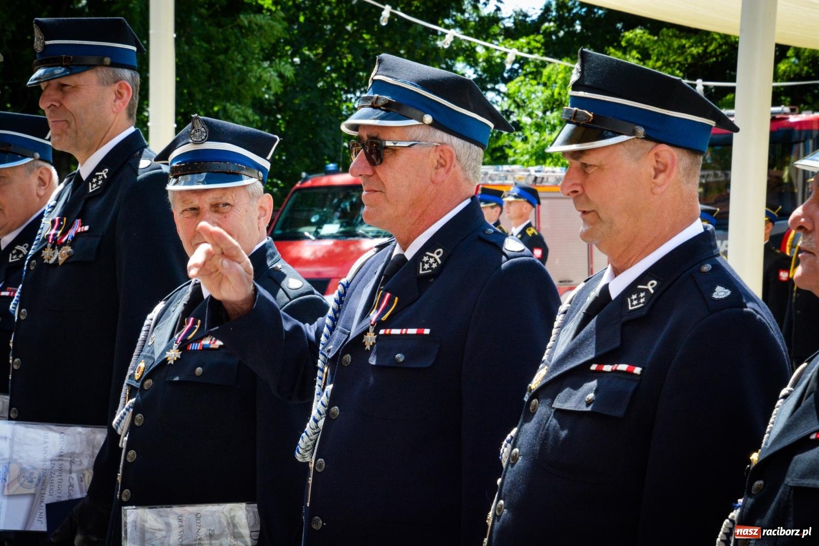 Zdjęcie w galerii na portalu naszraciborz.pl: Strażacy powiatu raciborskiego świętowali na Zamku Piastowskim w Raciborzu [FOTO i WIDEO] wiadomości z regionu