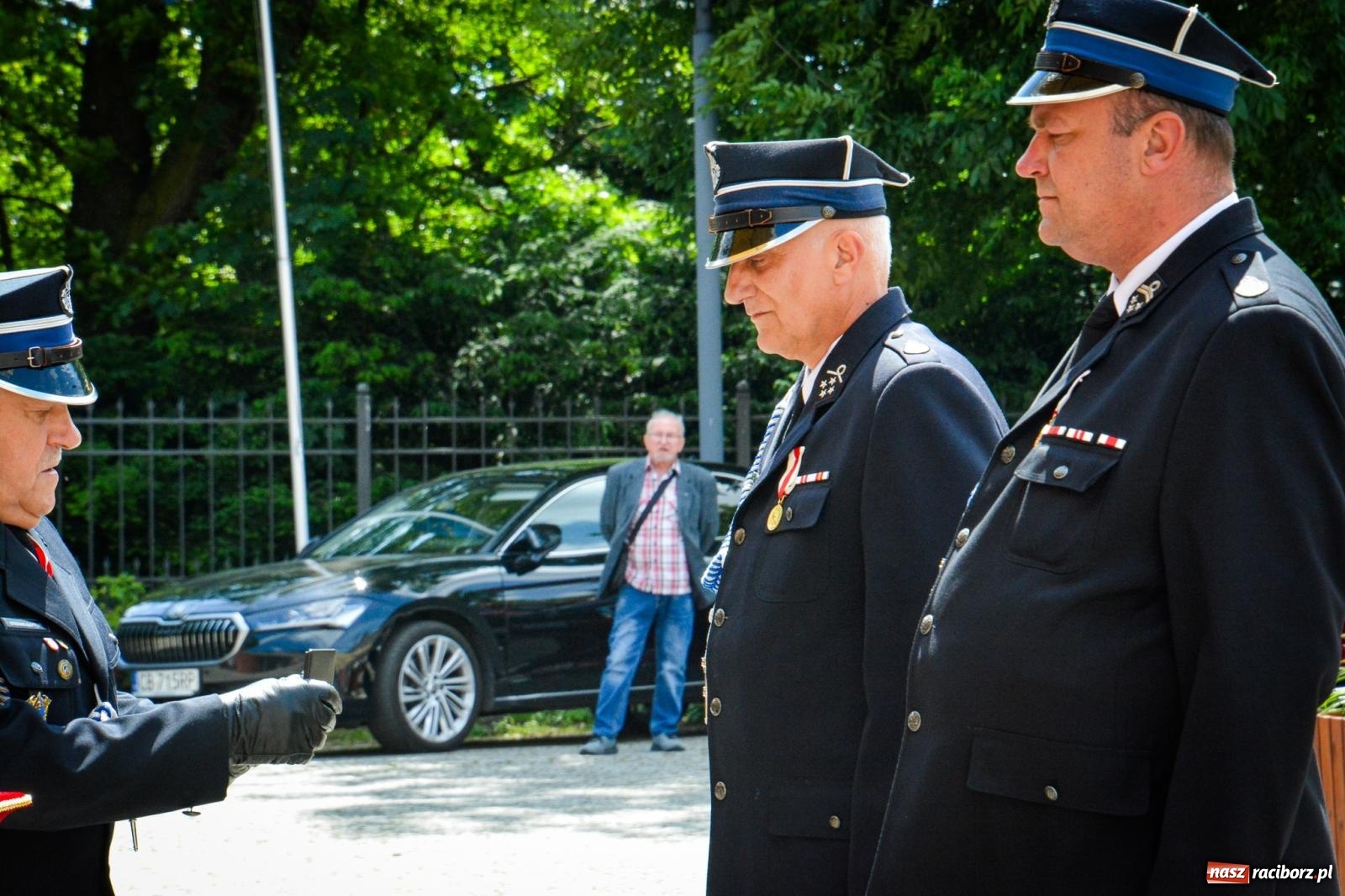 Zdjęcie w galerii na portalu naszraciborz.pl: Strażacy powiatu raciborskiego świętowali na Zamku Piastowskim w Raciborzu [FOTO i WIDEO] wiadomości z regionu