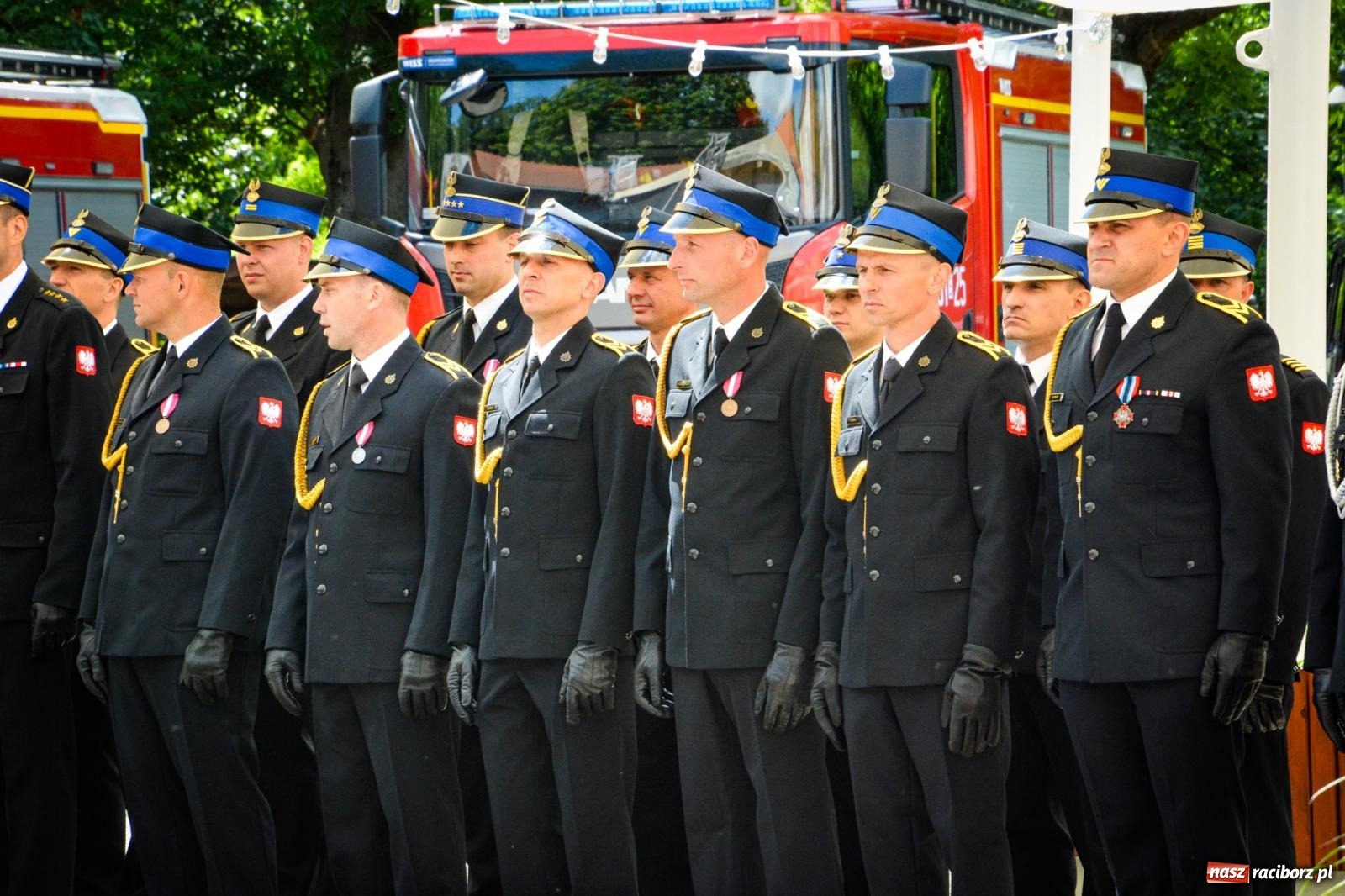 Zdjęcie w galerii na portalu naszraciborz.pl: Strażacy powiatu raciborskiego świętowali na Zamku Piastowskim w Raciborzu [FOTO i WIDEO] wiadomości z regionu