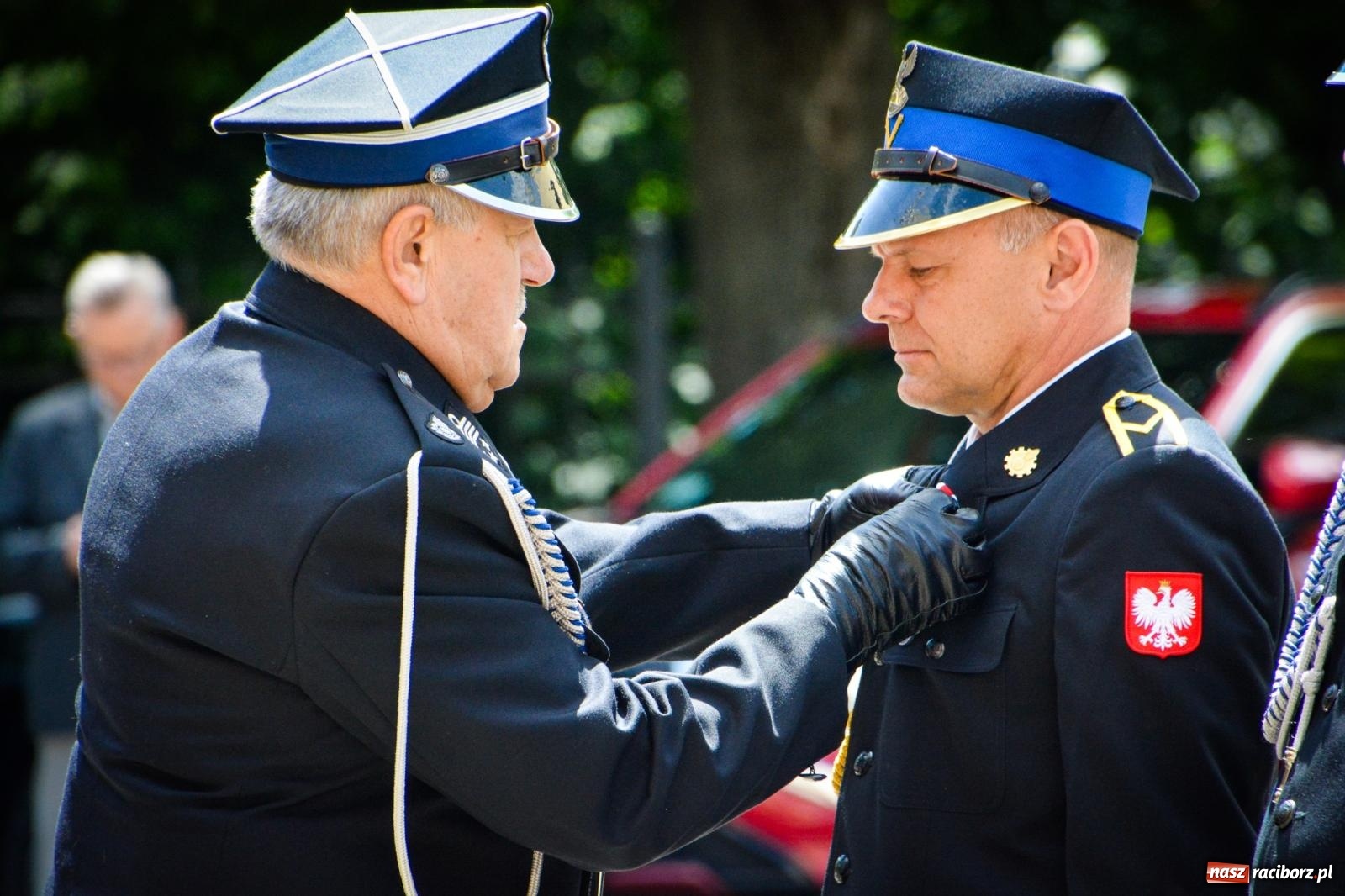Zdjęcie w galerii na portalu naszraciborz.pl: Strażacy powiatu raciborskiego świętowali na Zamku Piastowskim w Raciborzu [FOTO i WIDEO] wiadomości z regionu