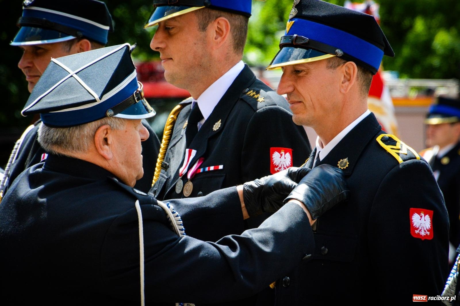 Zdjęcie w galerii na portalu naszraciborz.pl: Strażacy powiatu raciborskiego świętowali na Zamku Piastowskim w Raciborzu [FOTO i WIDEO] wiadomości z regionu