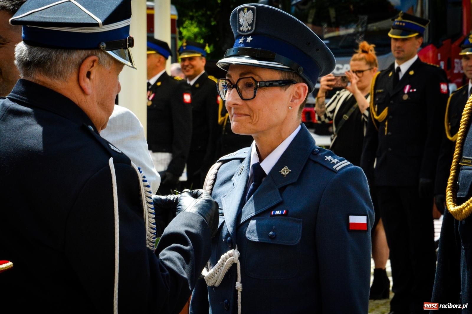 Zdjęcie w galerii na portalu naszraciborz.pl: Strażacy powiatu raciborskiego świętowali na Zamku Piastowskim w Raciborzu [FOTO i WIDEO] wiadomości z regionu