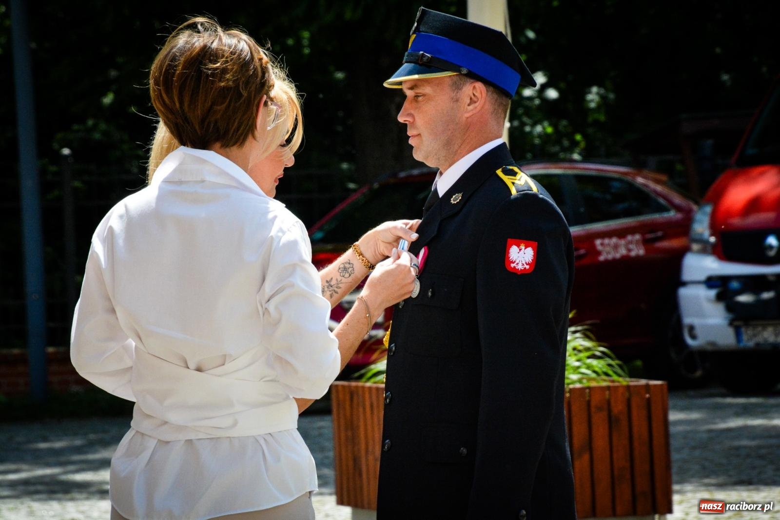Zdjęcie w galerii na portalu naszraciborz.pl: Strażacy powiatu raciborskiego świętowali na Zamku Piastowskim w Raciborzu [FOTO i WIDEO] wiadomości z regionu