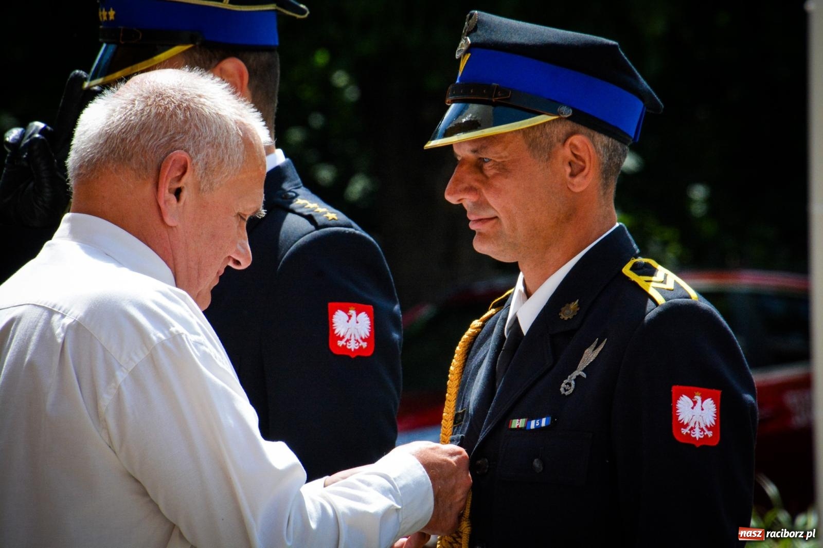 Zdjęcie w galerii na portalu naszraciborz.pl: Strażacy powiatu raciborskiego świętowali na Zamku Piastowskim w Raciborzu [FOTO i WIDEO] wiadomości z regionu