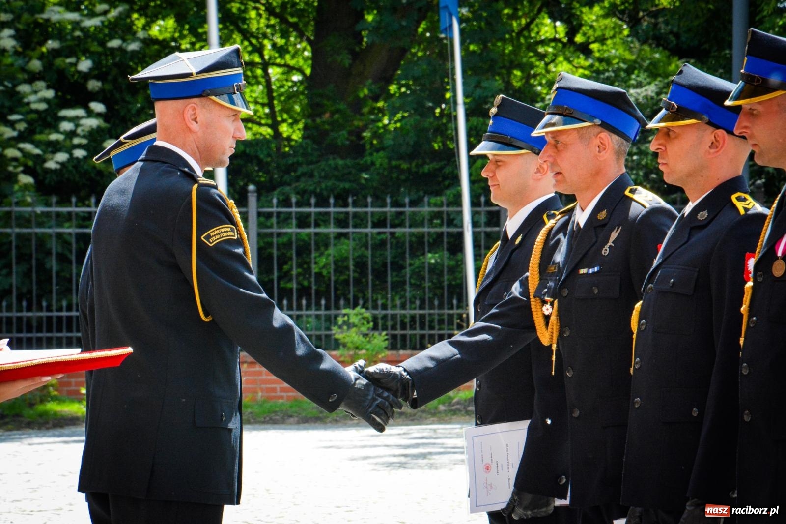 Zdjęcie w galerii na portalu naszraciborz.pl: Strażacy powiatu raciborskiego świętowali na Zamku Piastowskim w Raciborzu [FOTO i WIDEO] wiadomości z regionu