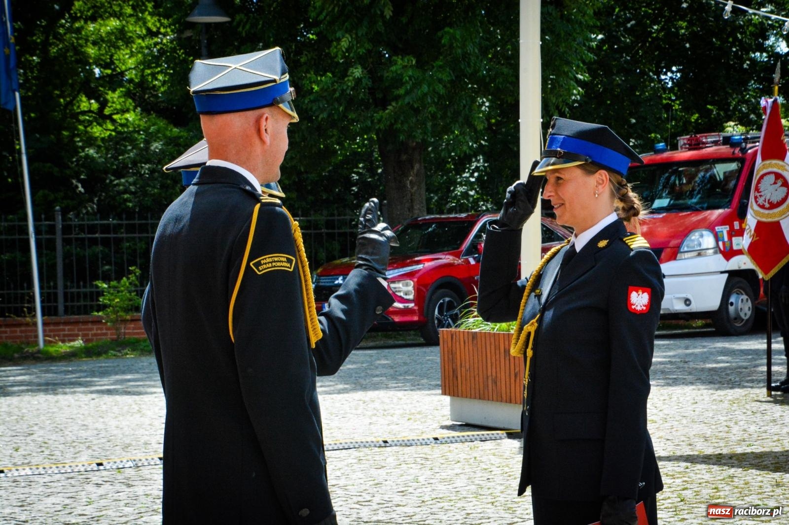 Zdjęcie w galerii na portalu naszraciborz.pl: Strażacy powiatu raciborskiego świętowali na Zamku Piastowskim w Raciborzu [FOTO i WIDEO] wiadomości z regionu