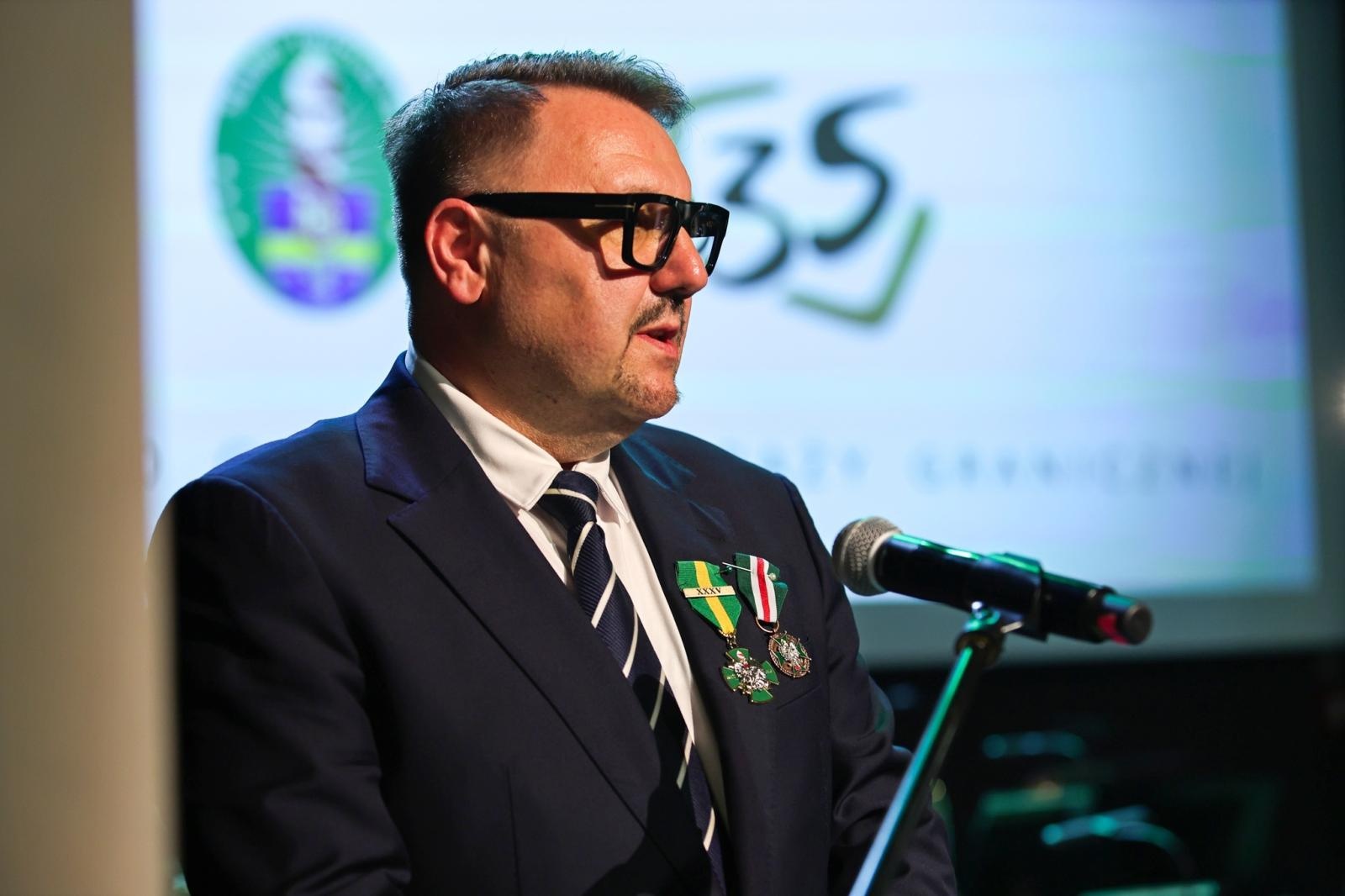 Zdjęcie w galerii na portalu naszraciborz.pl: Obchody jubileuszu 35-lecia Śląskiego Oddziału Straży Granicznej z Raciborza wiadomości z regionu