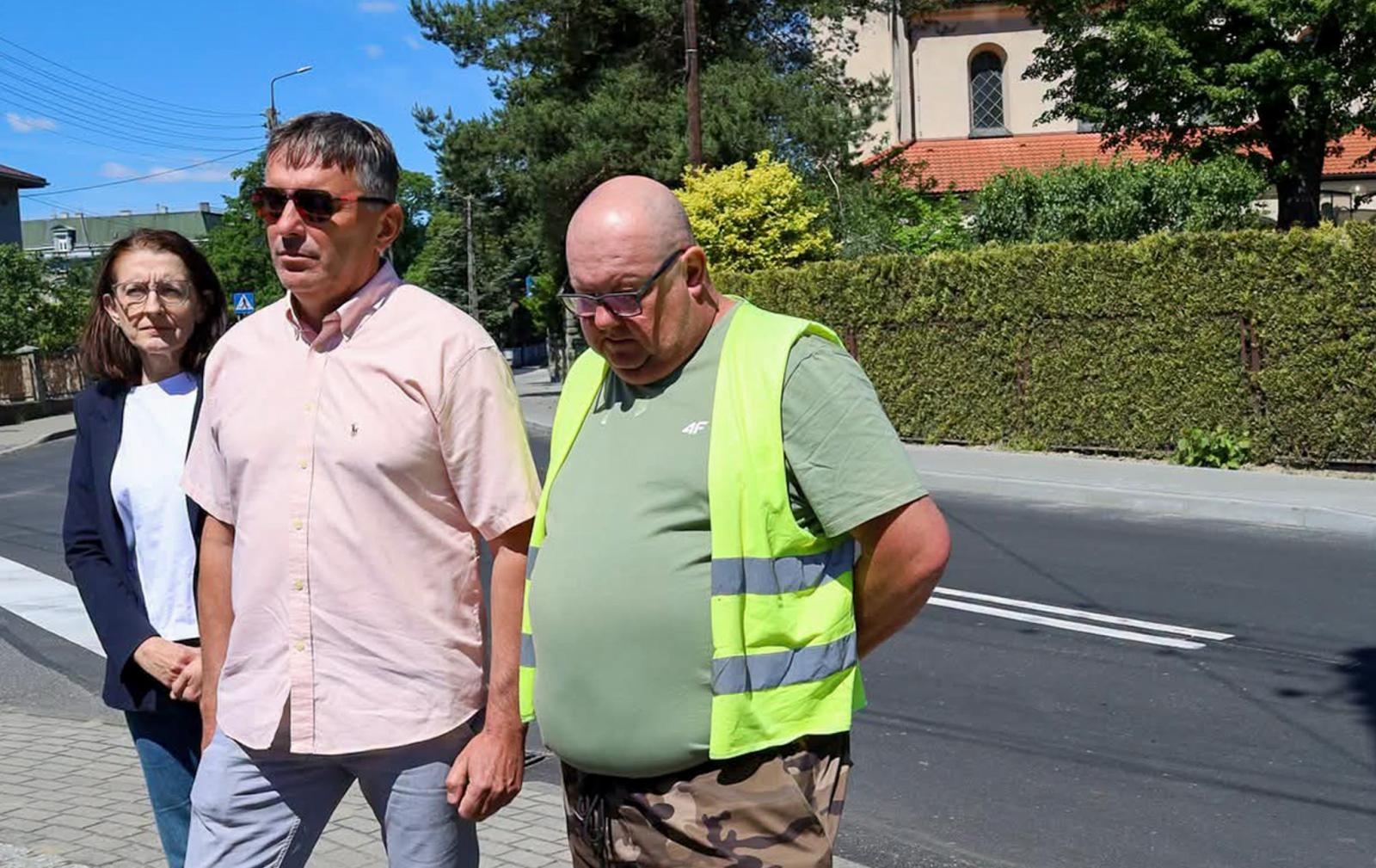 Zdjęcie w galerii na portalu naszraciborz.pl: Wyremontowane drogi w Raciborzu i Pogrzebieniu oficjalnie oddane do użytku wiadomości z regionu
