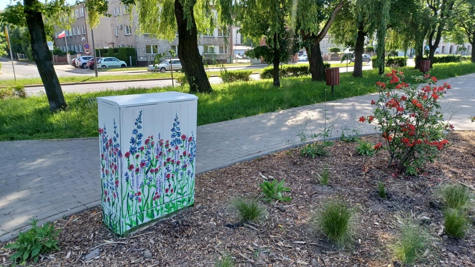 Zdjęcie w galerii na portalu naszraciborz.pl: Skrzynki elektryczne zmieniają wygląd. Nowy projekt estetyczny w Raciborzu wiadomości z regionu