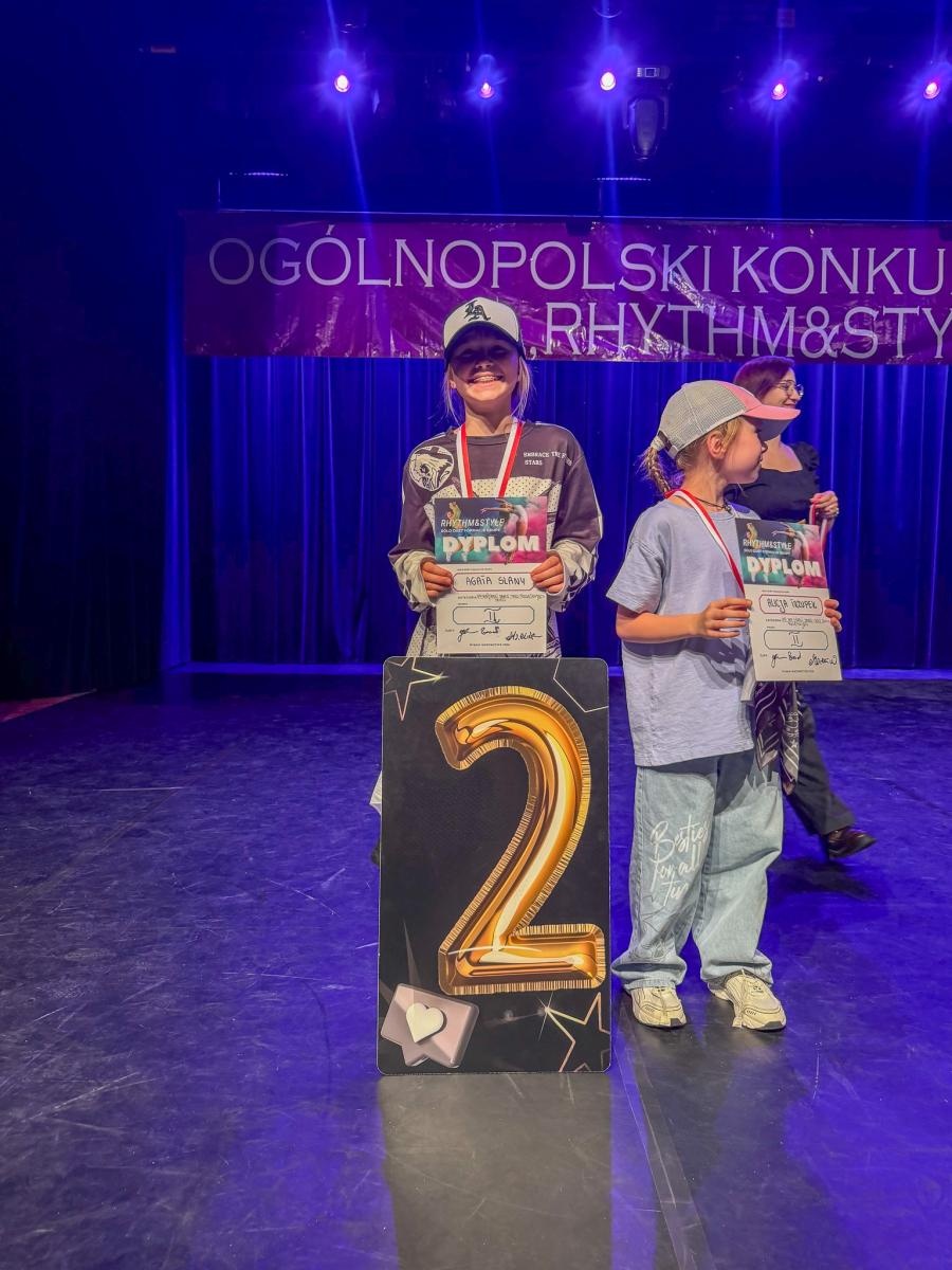 Zdjęcie w galerii na portalu naszraciborz.pl: Tancerze SKAZY z medalami na ogólnopolskich zawodach Rhythm & Style wiadomości z regionu