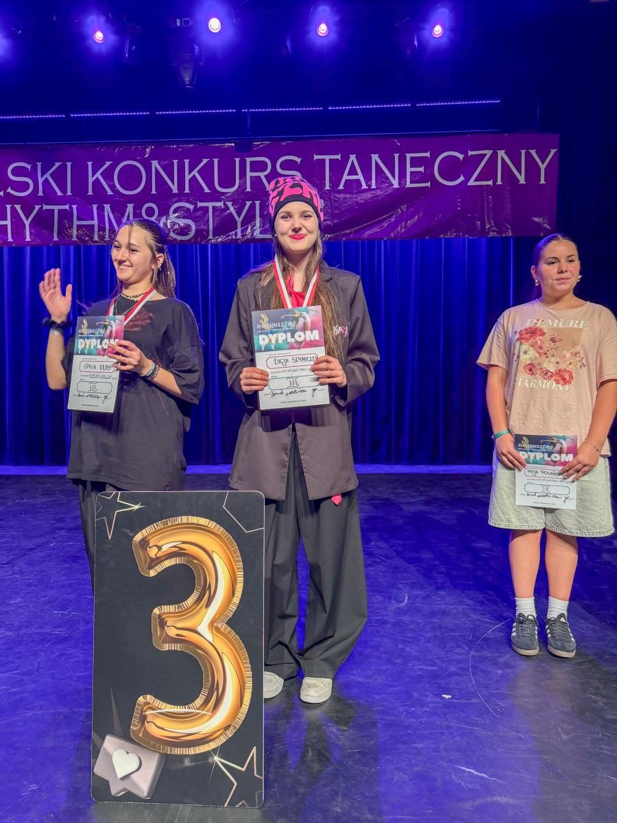 Zdjęcie w galerii na portalu naszraciborz.pl: Tancerze SKAZY z medalami na ogólnopolskich zawodach Rhythm & Style wiadomości z regionu