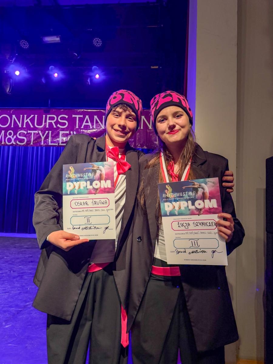 Zdjęcie w galerii na portalu naszraciborz.pl: Tancerze SKAZY z medalami na ogólnopolskich zawodach Rhythm & Style wiadomości z regionu
