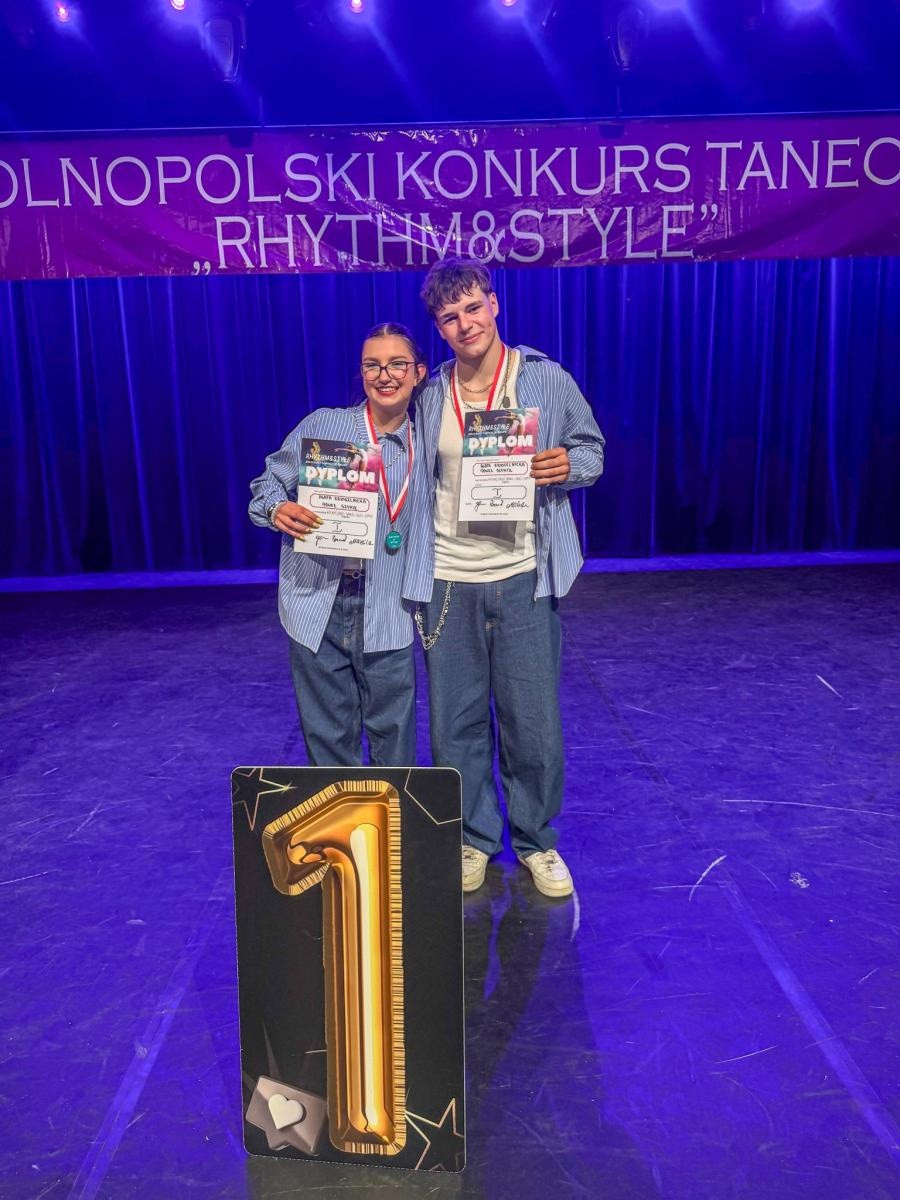 Zdjęcie w galerii na portalu naszraciborz.pl: Tancerze SKAZY z medalami na ogólnopolskich zawodach Rhythm & Style wiadomości z regionu