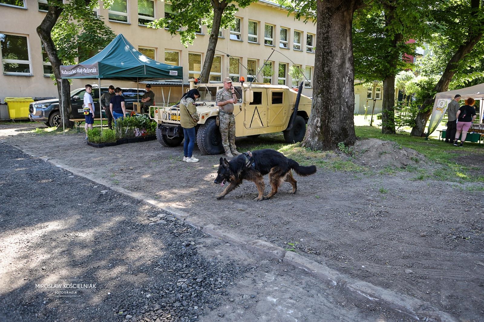 Zdjęcie w galerii na portalu naszraciborz.pl: SOSWNiS: Dzień Dziecka z mundurem i hołdem dla weteranów w Raciborzu wiadomości z regionu