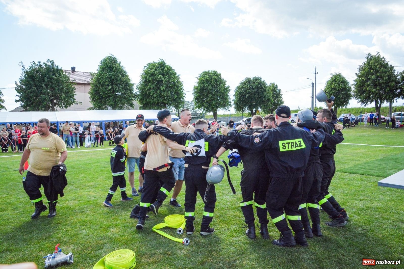Zdjęcie w galerii na portalu naszraciborz.pl: OSP Pietraszyn wróciła na tron. Krzanowice pokonane w gminnych zawodach sportowo-pożarniczych wiadomości z regionu