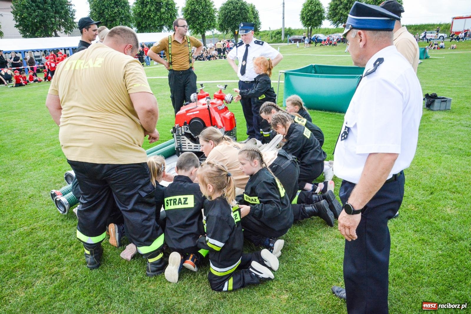 Zdjęcie w galerii na portalu naszraciborz.pl: OSP Pietraszyn wróciła na tron. Krzanowice pokonane w gminnych zawodach sportowo-pożarniczych wiadomości z regionu