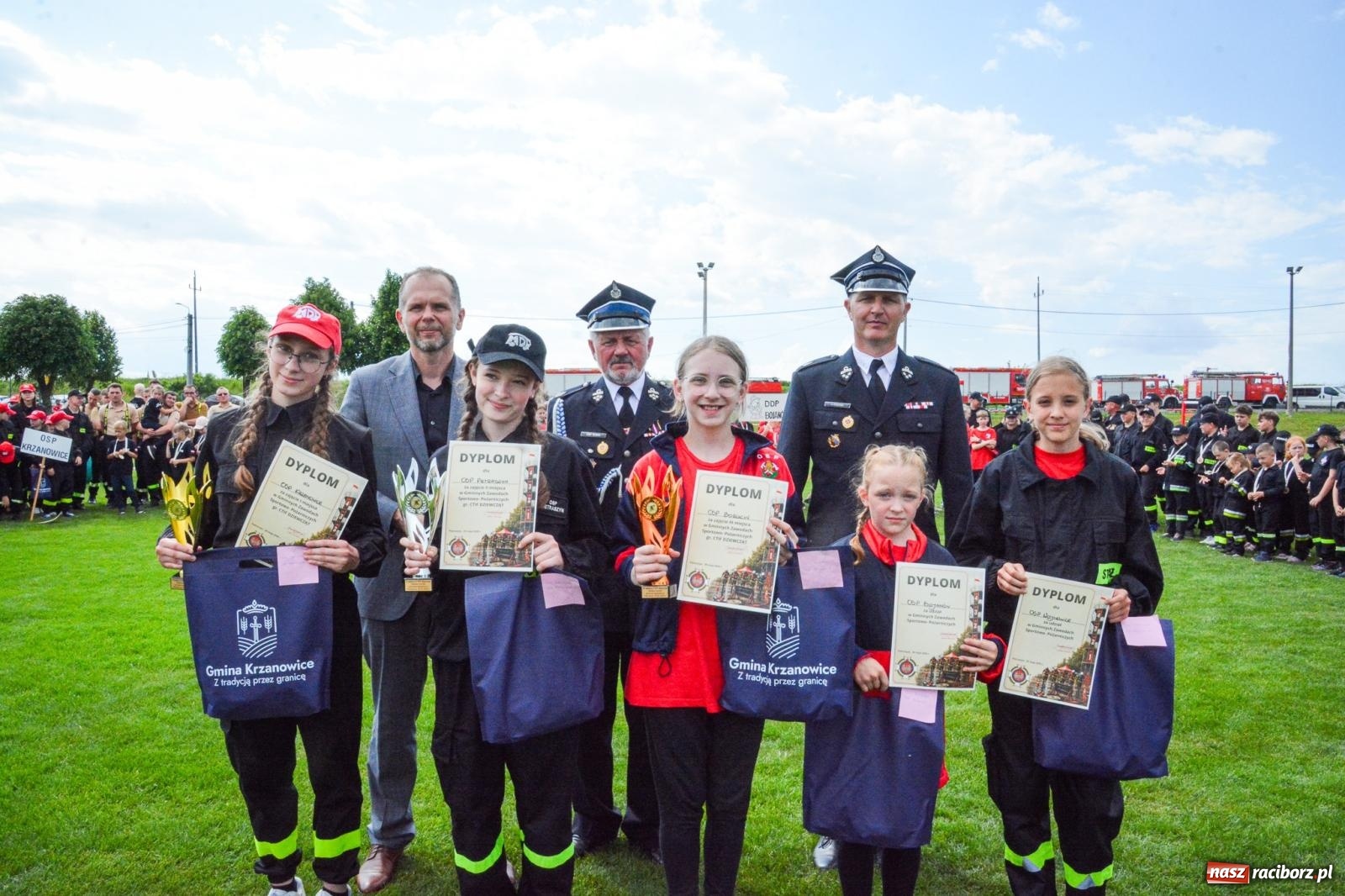 Zdjęcie w galerii na portalu naszraciborz.pl: OSP Pietraszyn wróciła na tron. Krzanowice pokonane w gminnych zawodach sportowo-pożarniczych wiadomości z regionu