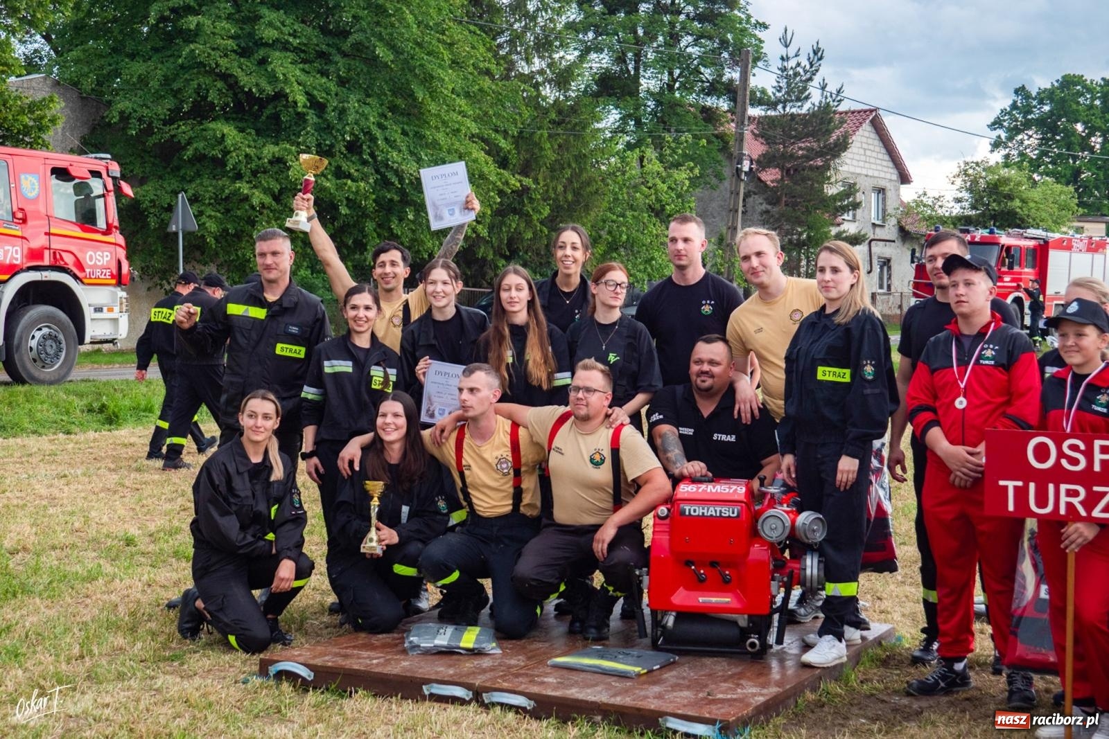 Zdjęcie w galerii na portalu naszraciborz.pl: Strażacy rywalizowali w Rudzie. Wyłoniono reprezentantów gminy na zawody powiatowe FOTO na BIS wiadomości z regionu