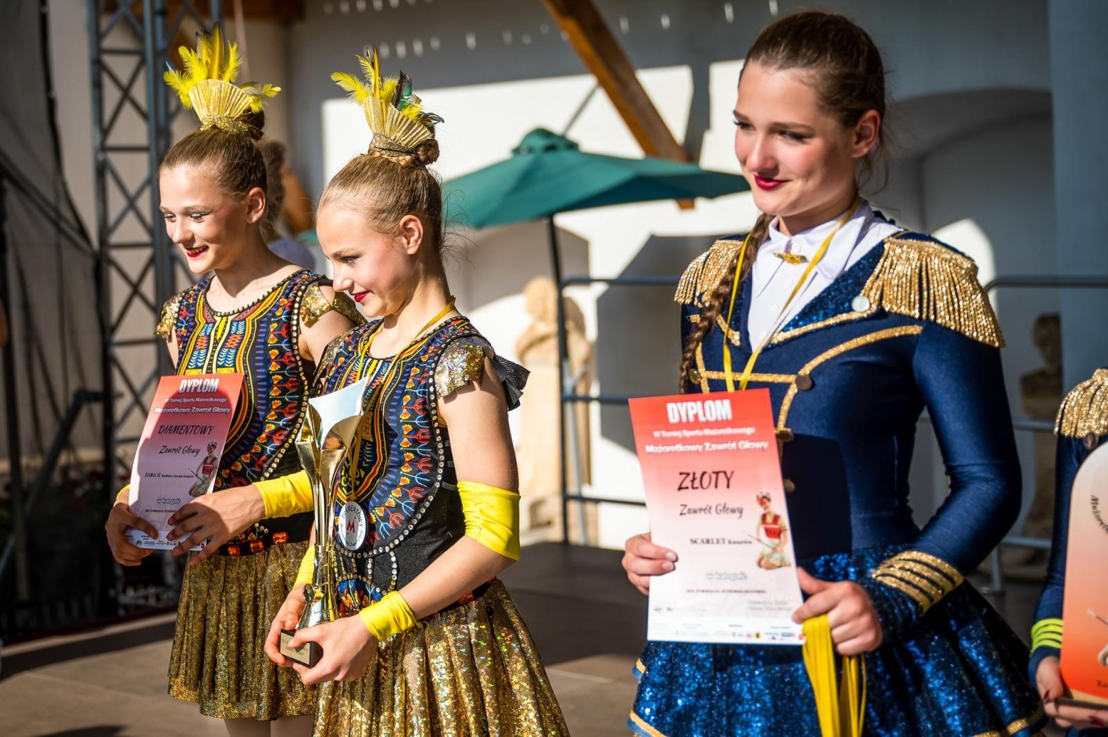 Zdjęcie w galerii na portalu naszraciborz.pl: Turniej Sportu Mażoretkowego na Zamku Piastowskim w Raciborzu [FOTO i WIDEO] wiadomości z regionu