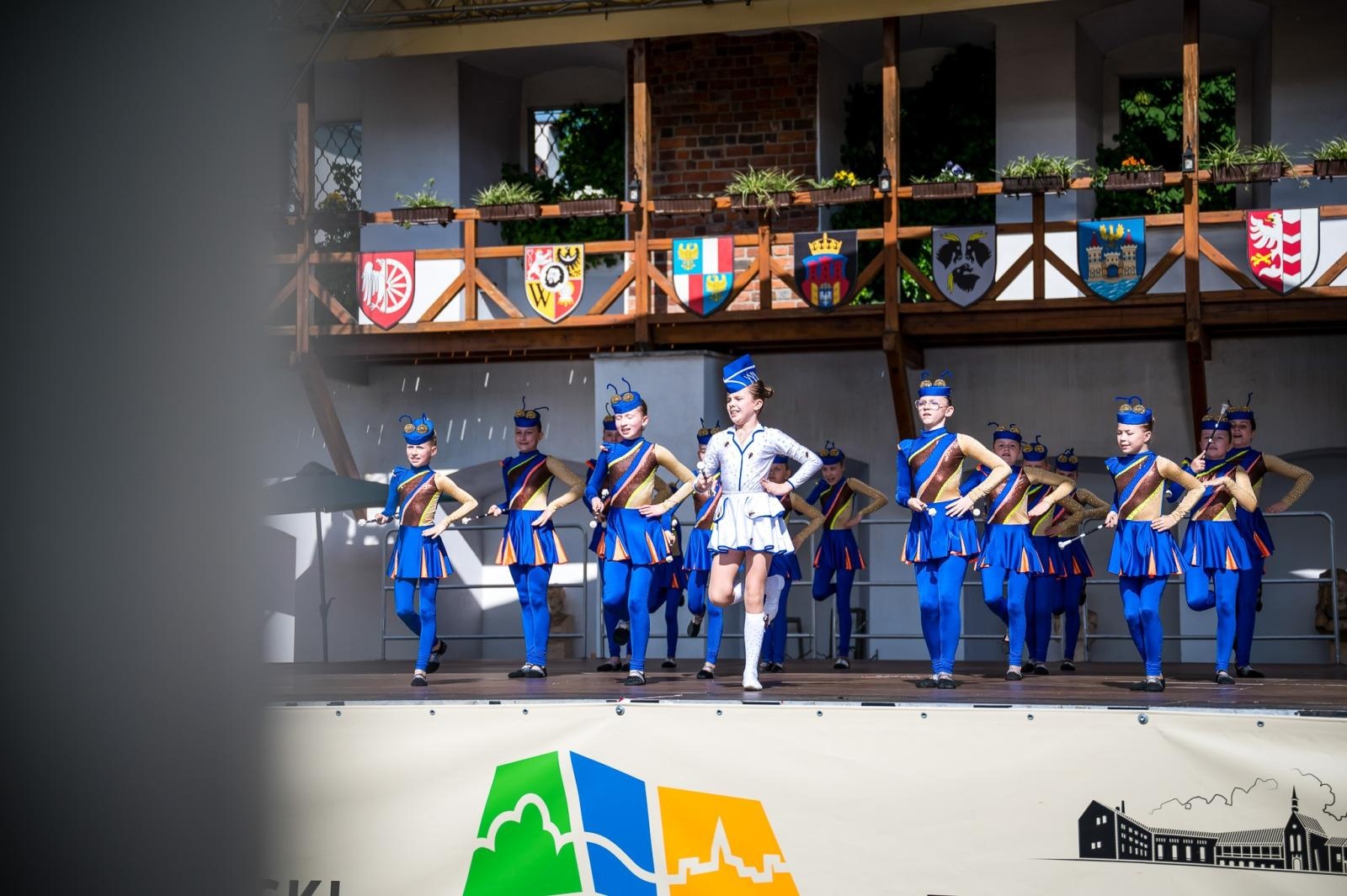 Zdjęcie w galerii na portalu naszraciborz.pl: Turniej Sportu Mażoretkowego na Zamku Piastowskim w Raciborzu [FOTO i WIDEO] wiadomości z regionu