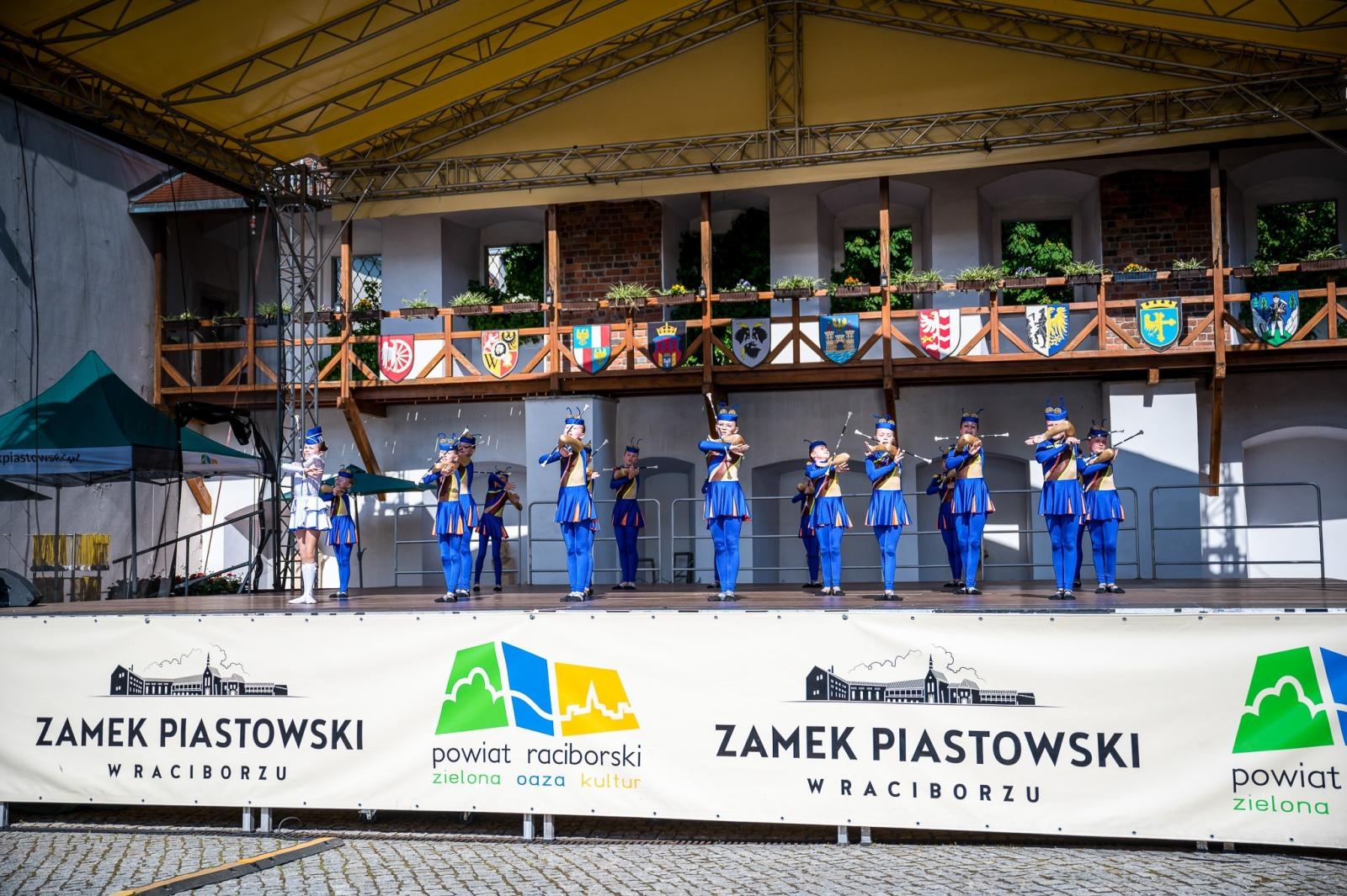 Zdjęcie w galerii na portalu naszraciborz.pl: Turniej Sportu Mażoretkowego na Zamku Piastowskim w Raciborzu [FOTO i WIDEO] wiadomości z regionu