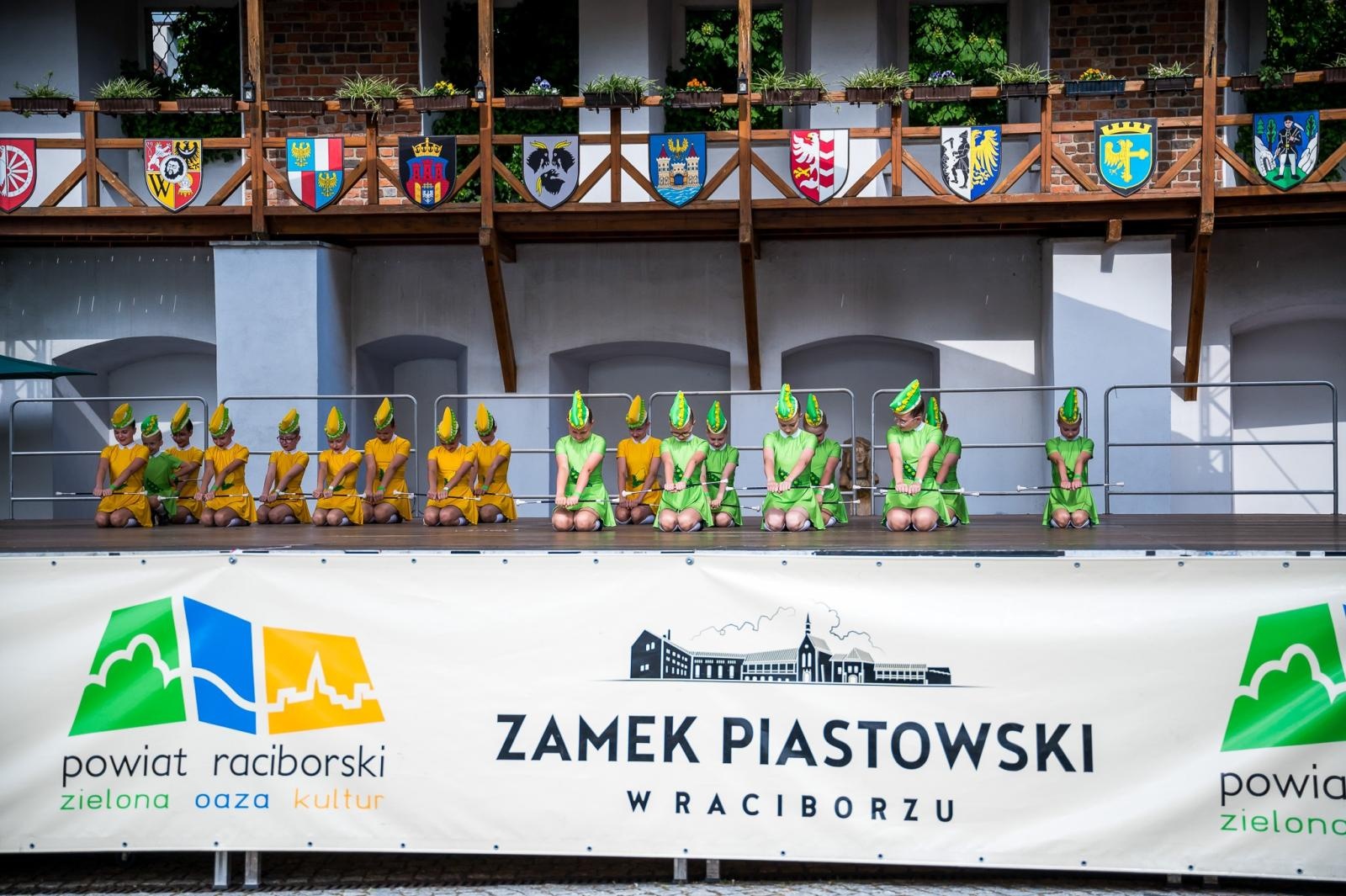 Zdjęcie w galerii na portalu naszraciborz.pl: Turniej Sportu Mażoretkowego na Zamku Piastowskim w Raciborzu [FOTO i WIDEO] wiadomości z regionu