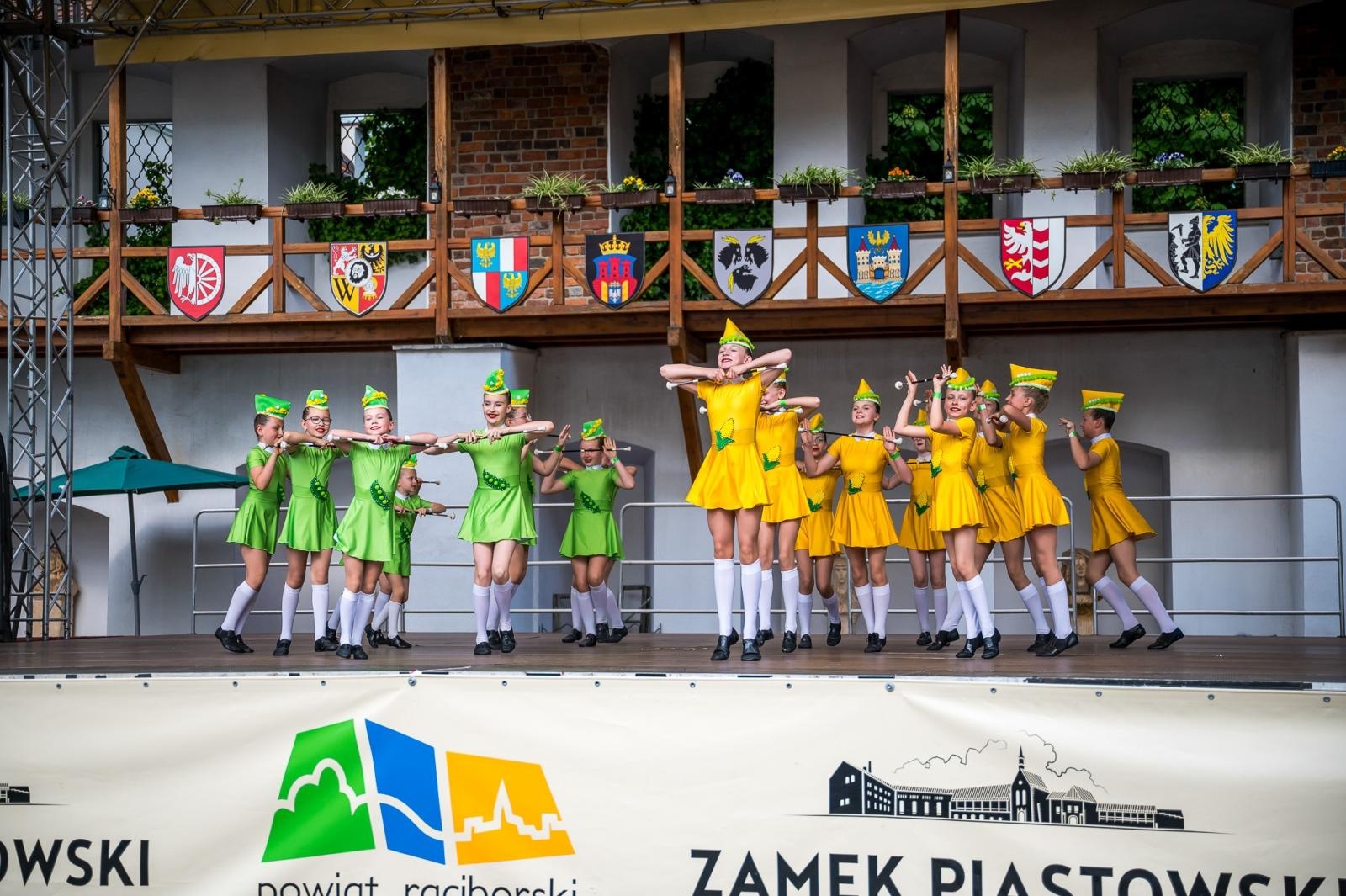 Zdjęcie w galerii na portalu naszraciborz.pl: Turniej Sportu Mażoretkowego na Zamku Piastowskim w Raciborzu [FOTO i WIDEO] wiadomości z regionu