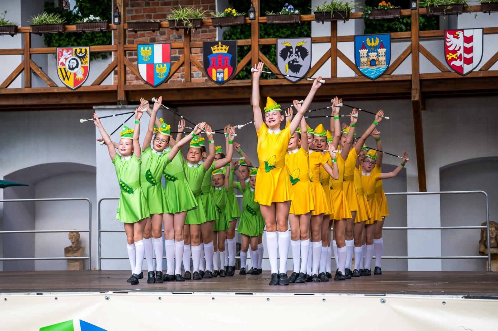 Zdjęcie w galerii na portalu naszraciborz.pl: Turniej Sportu Mażoretkowego na Zamku Piastowskim w Raciborzu [FOTO i WIDEO] wiadomości z regionu