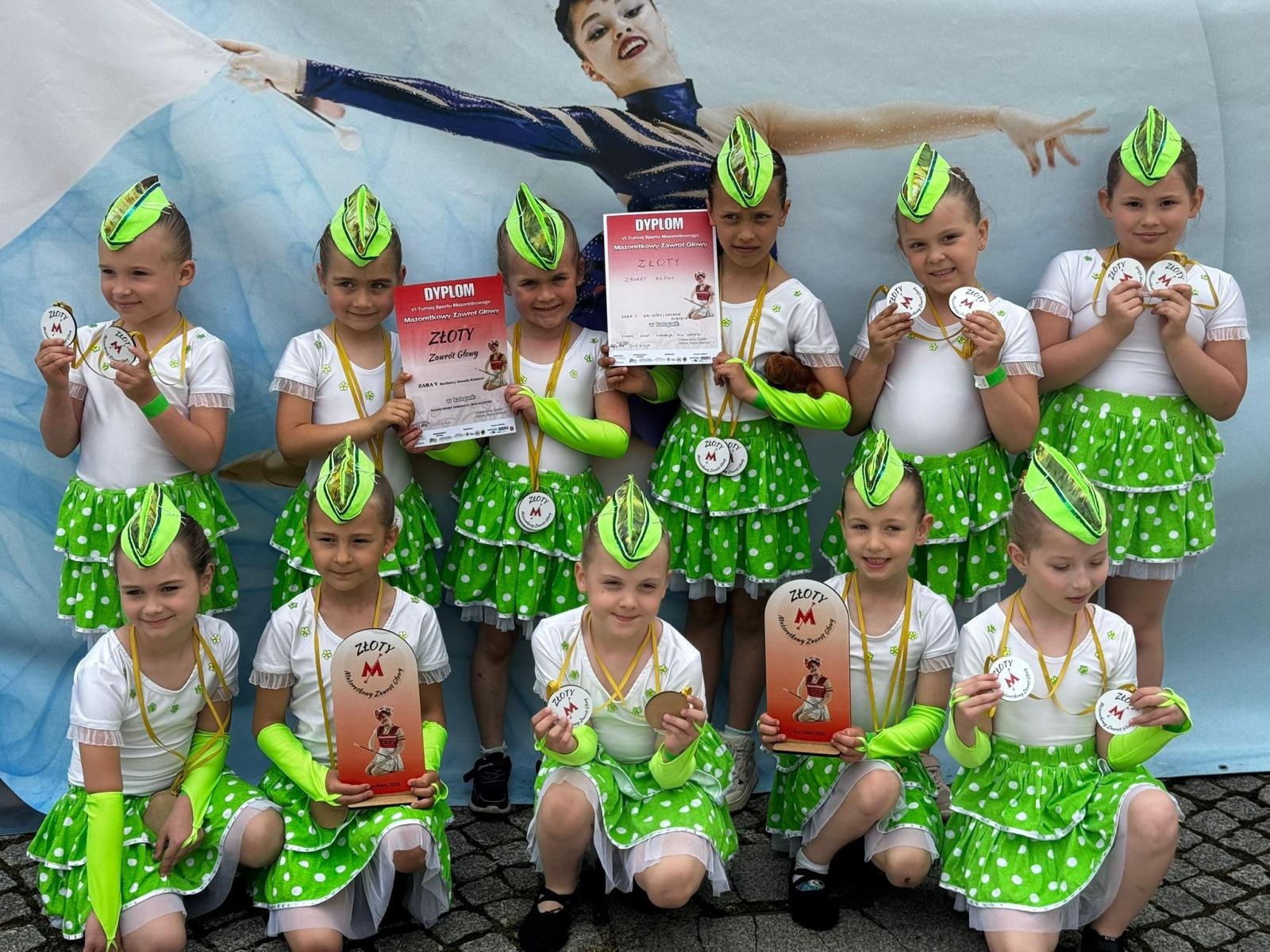 Zdjęcie w galerii na portalu naszraciborz.pl: ZARA z sukcesami na VI Mażoretkowym Zawrocie Głowy wiadomości z regionu
