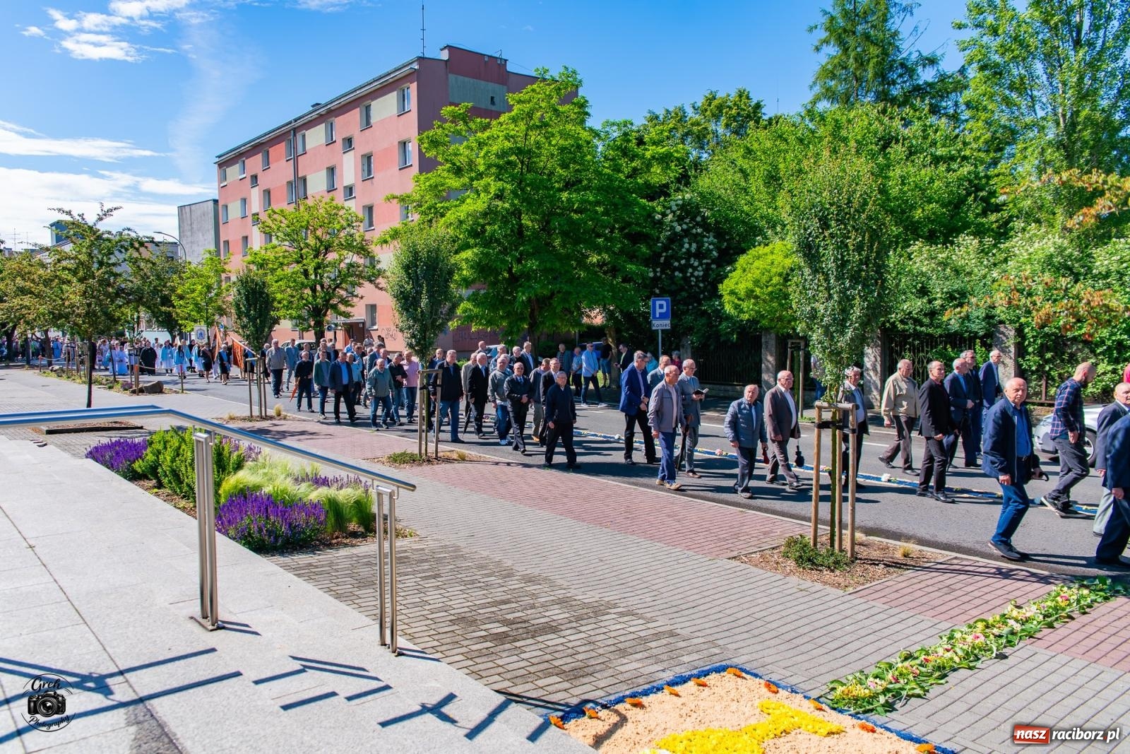 Zdjęcie w galerii na portalu naszraciborz.pl: Procesja Bożego Ciała przeszła ulicami parafii WNMP [FOTO i WIDEO] wiadomości z regionu