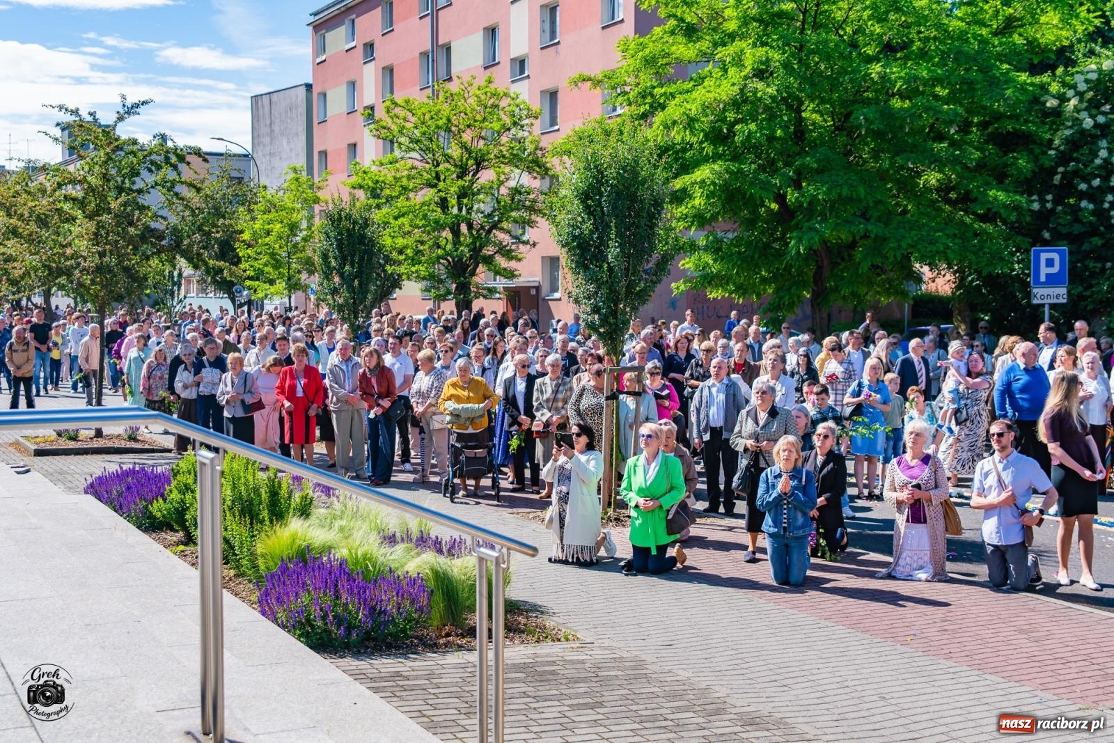 Zdjęcie w galerii na portalu naszraciborz.pl: Procesja Bożego Ciała przeszła ulicami parafii WNMP [FOTO i WIDEO] wiadomości z regionu