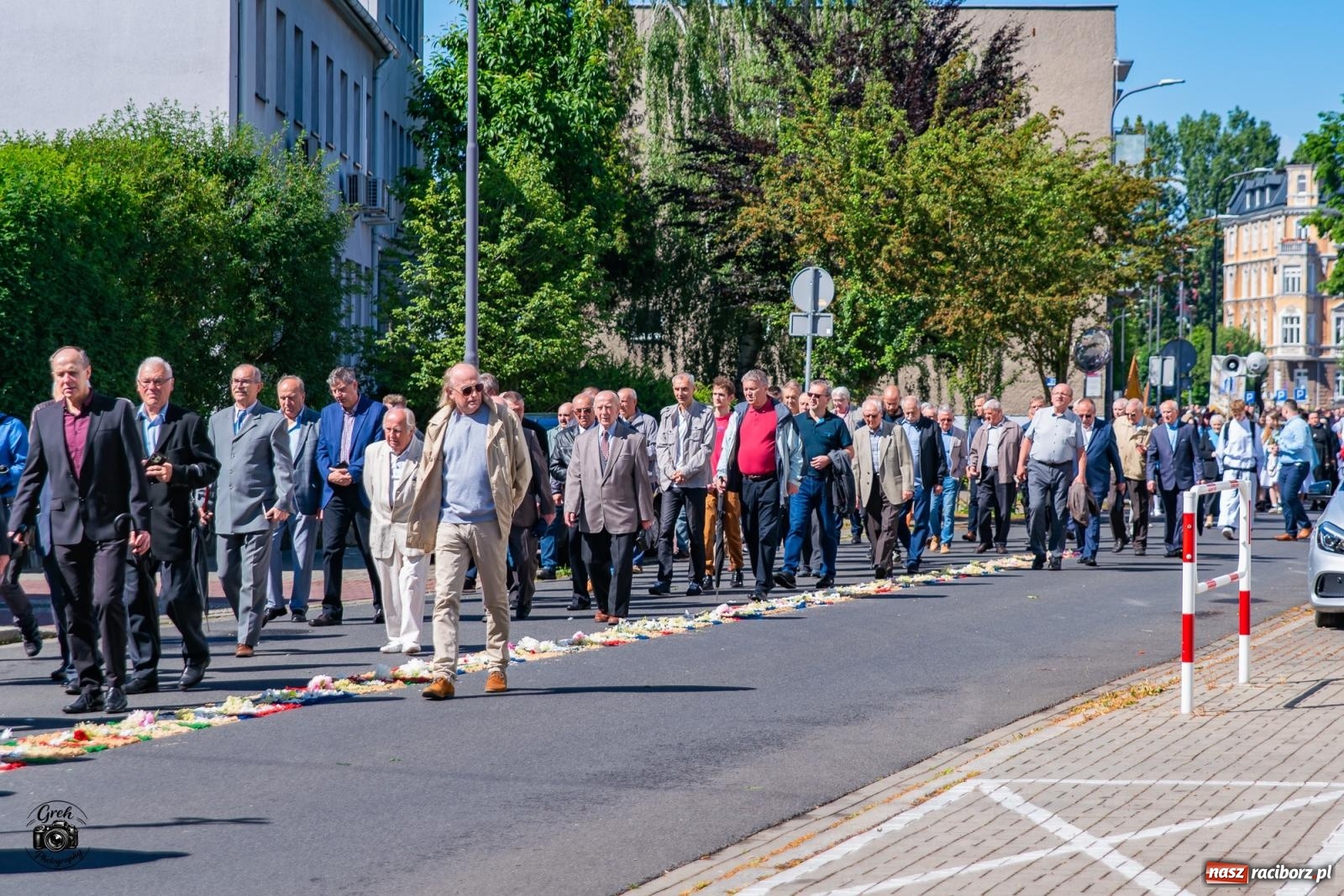 Zdjęcie w galerii na portalu naszraciborz.pl: Procesja Bożego Ciała przeszła ulicami parafii WNMP [FOTO i WIDEO] wiadomości z regionu