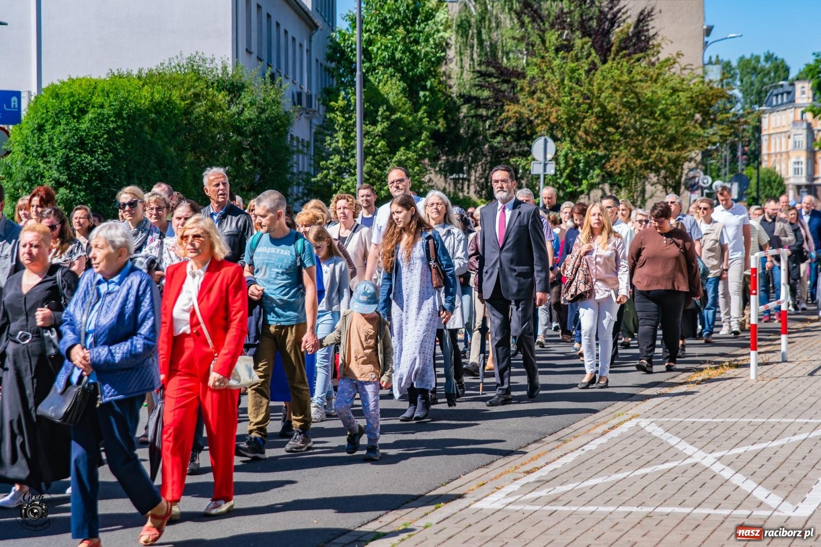 Zdjęcie w galerii na portalu naszraciborz.pl: Procesja Bożego Ciała przeszła ulicami parafii WNMP [FOTO i WIDEO] wiadomości z regionu