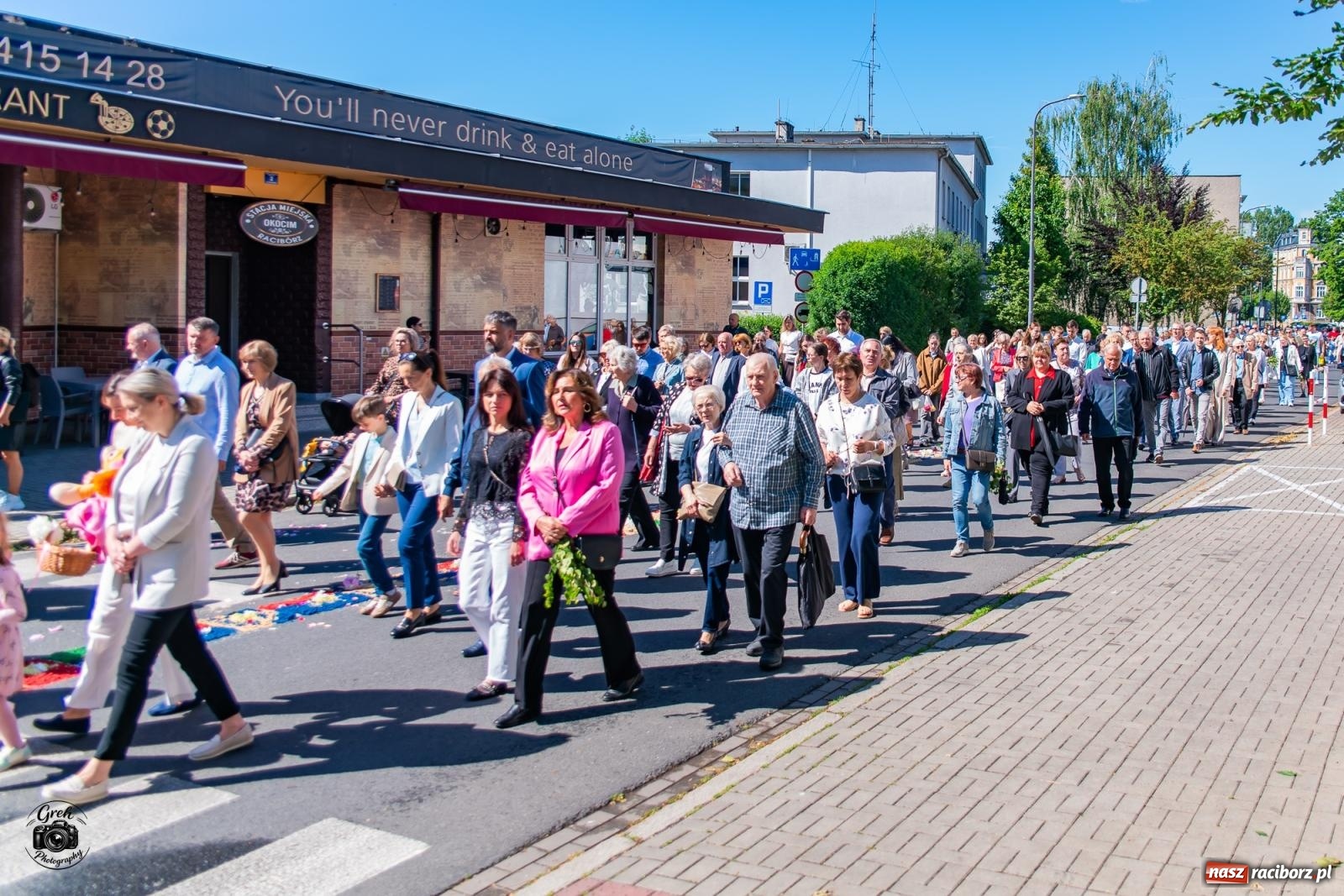 Zdjęcie w galerii na portalu naszraciborz.pl: Procesja Bożego Ciała przeszła ulicami parafii WNMP [FOTO i WIDEO] wiadomości z regionu