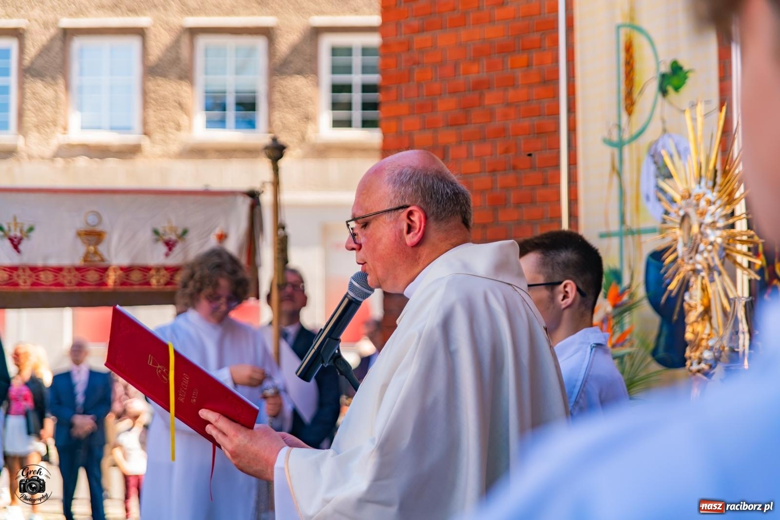 Zdjęcie w galerii na portalu naszraciborz.pl: Procesja Bożego Ciała przeszła ulicami parafii WNMP [FOTO i WIDEO] wiadomości z regionu