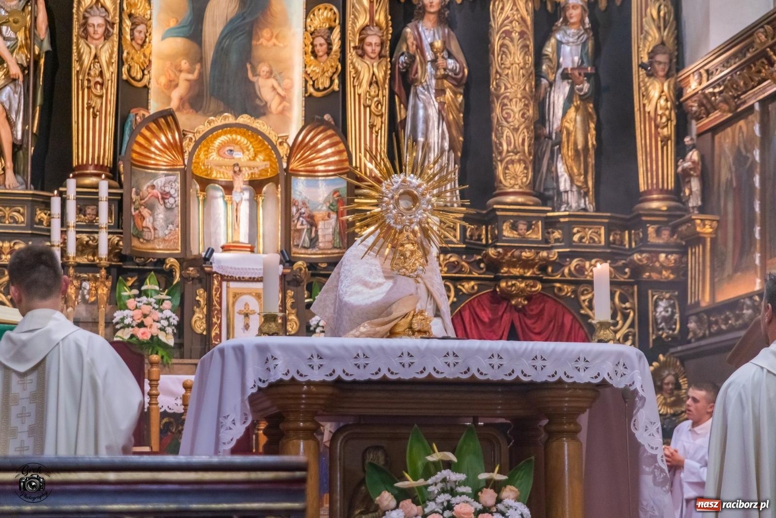 Zdjęcie w galerii na portalu naszraciborz.pl: Procesja Bożego Ciała przeszła ulicami parafii WNMP [FOTO i WIDEO] wiadomości z regionu