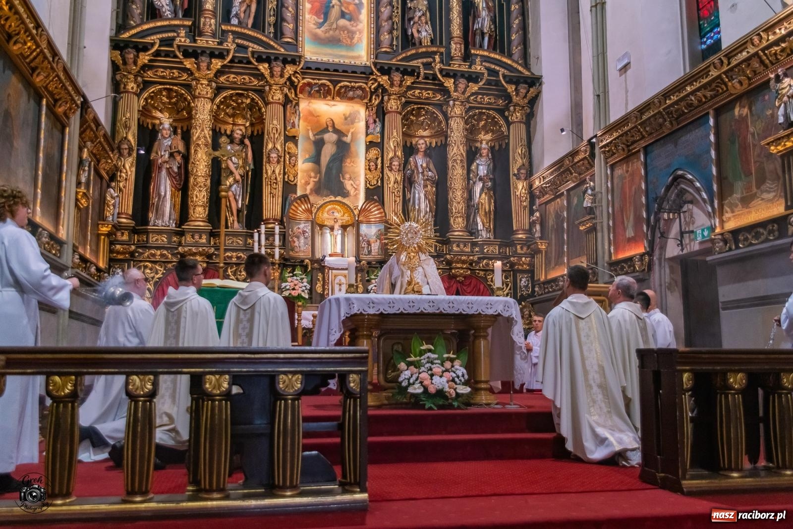 Zdjęcie w galerii na portalu naszraciborz.pl: Procesja Bożego Ciała przeszła ulicami parafii WNMP [FOTO i WIDEO] wiadomości z regionu