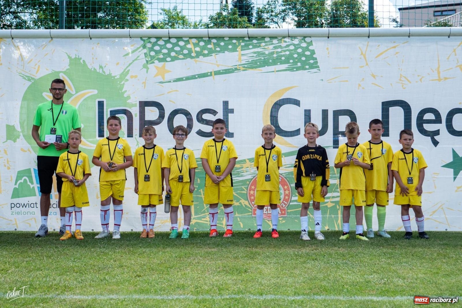 Zdjęcie w galerii na portalu naszraciborz.pl: Młodzi piłkarze rywalizowali w Nędzy. InPost Cup pełen goli i sportowych emocji [FOTO] wiadomości z regionu